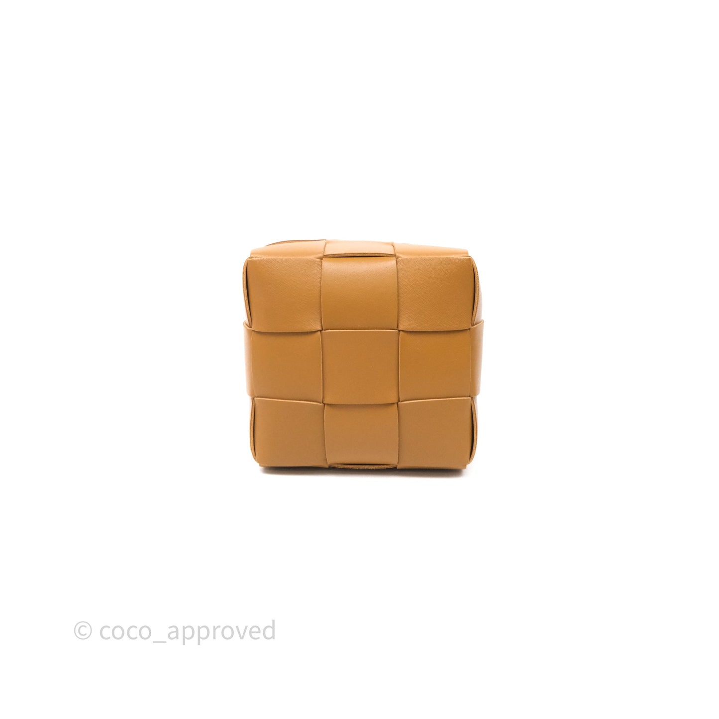 Bottega Veneta Small Cassette Bucket Brown Lambskin Bag