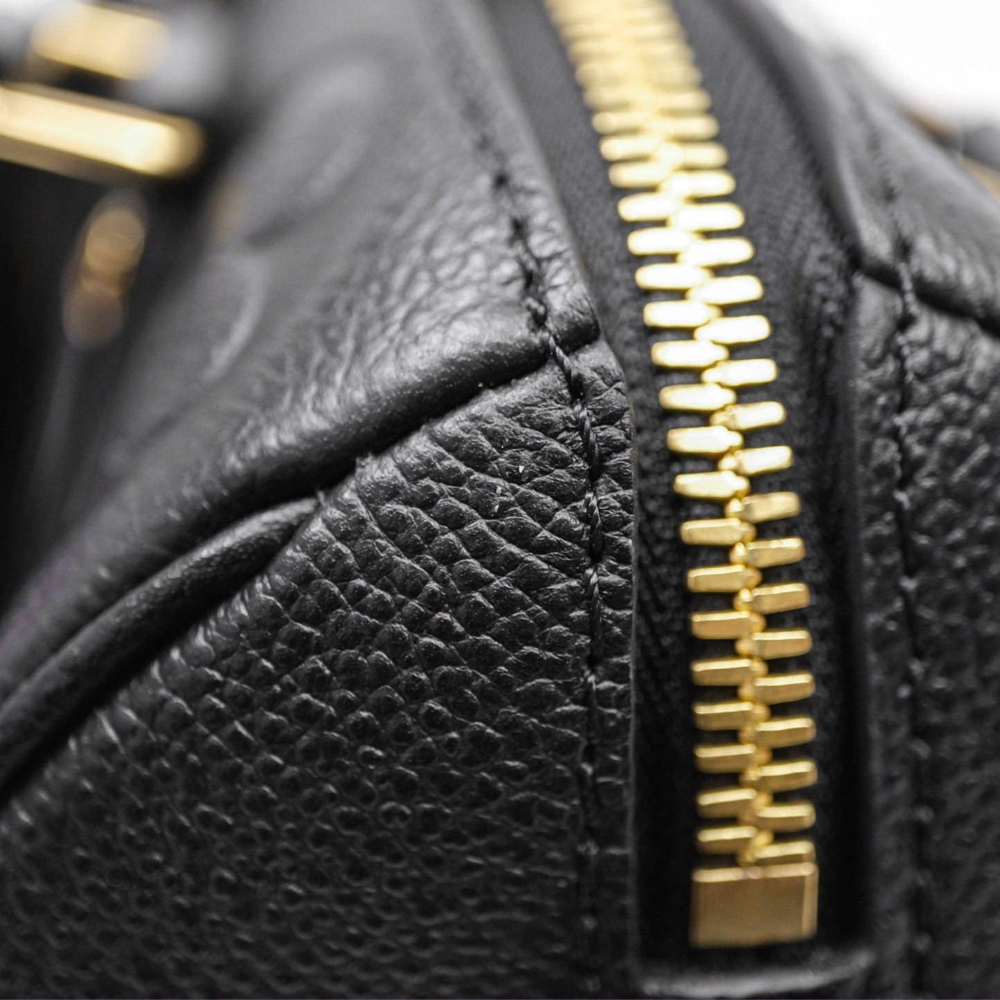Louis Vuitton Speedy Bandoulière 20 Monogram Empreinte Black
