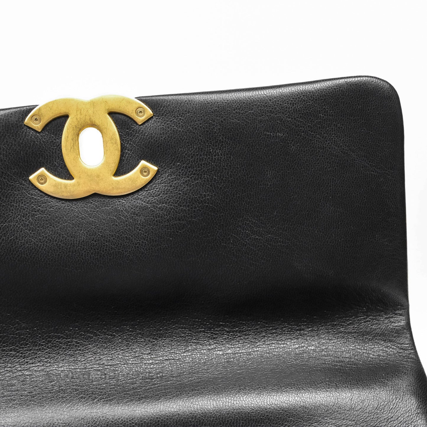 Chanel 19 Small Black Goatskin Mixed Hardware