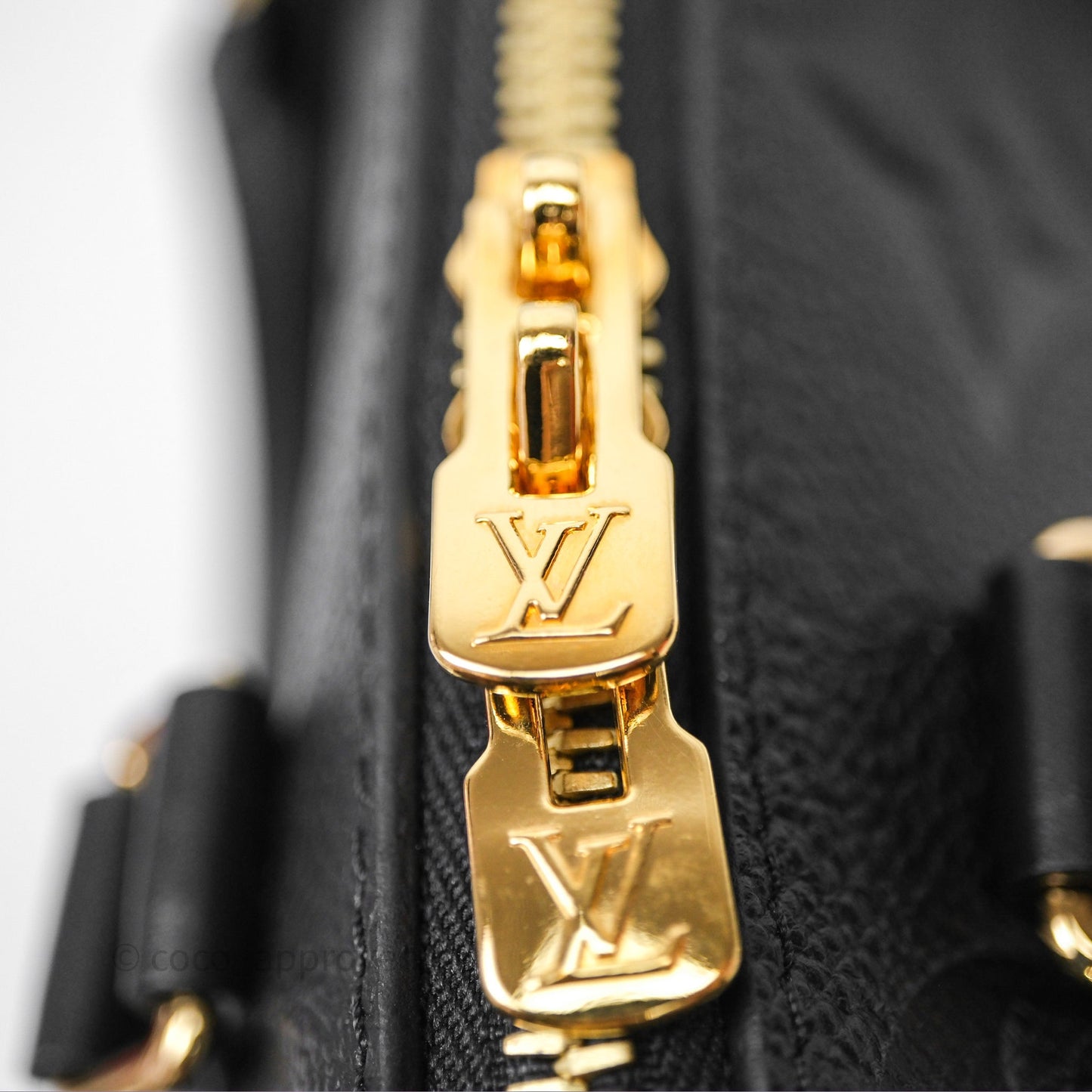 Louis Vuitton Speedy Bandoulière 20 Monogram Empreinte Black