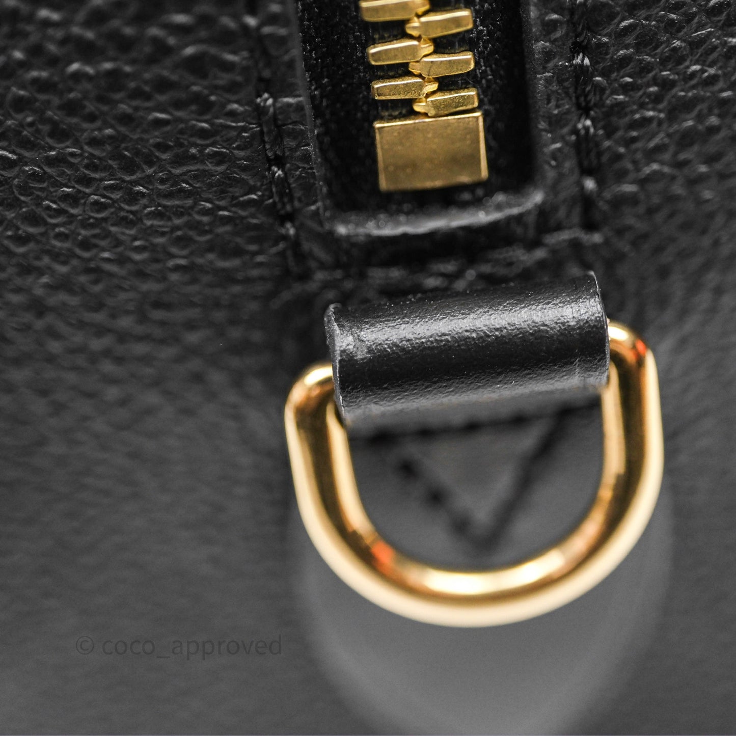 Louis Vuitton Speedy Bandoulière 20 Monogram Empreinte Black