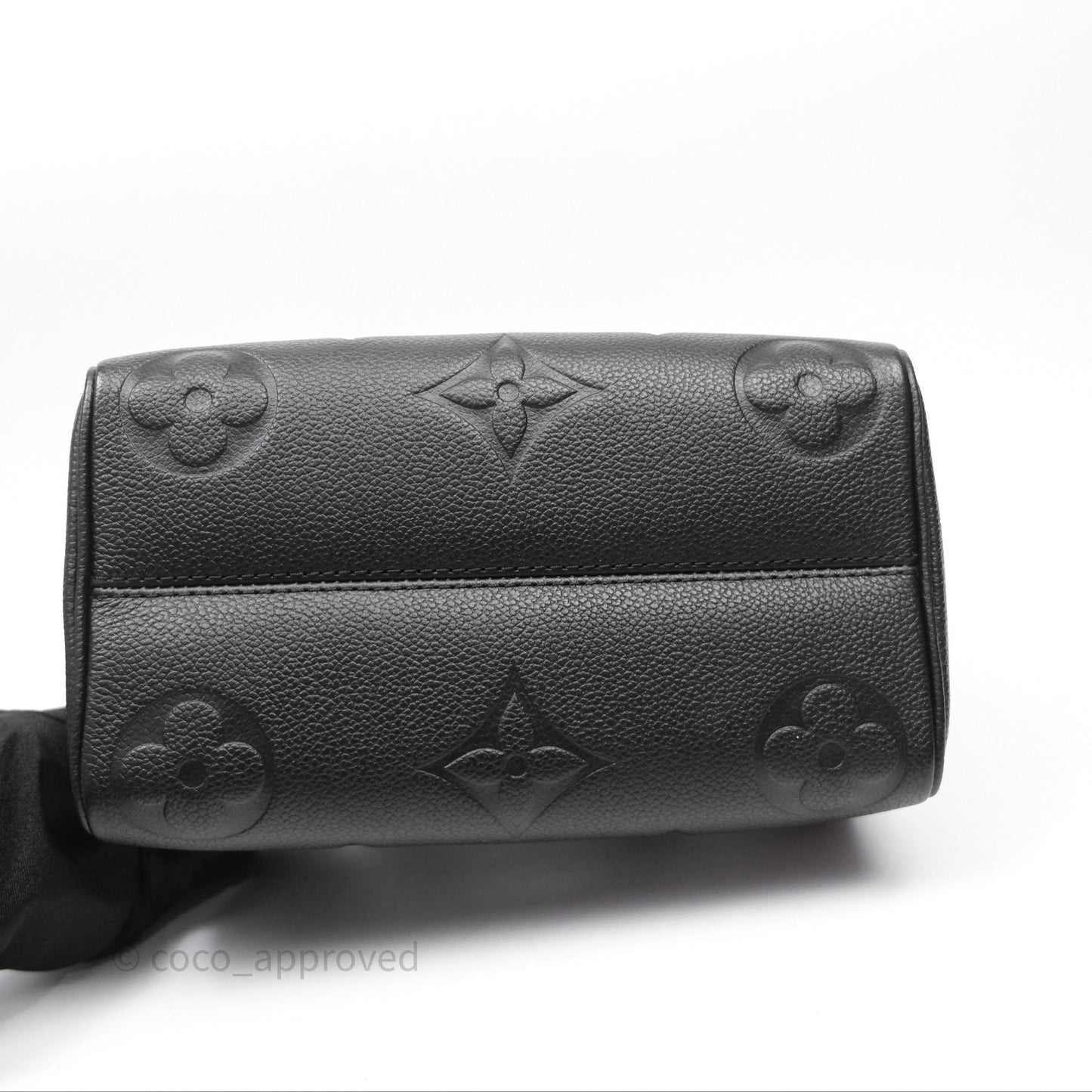Louis Vuitton Speedy Bandoulière 20 Monogram Empreinte Black