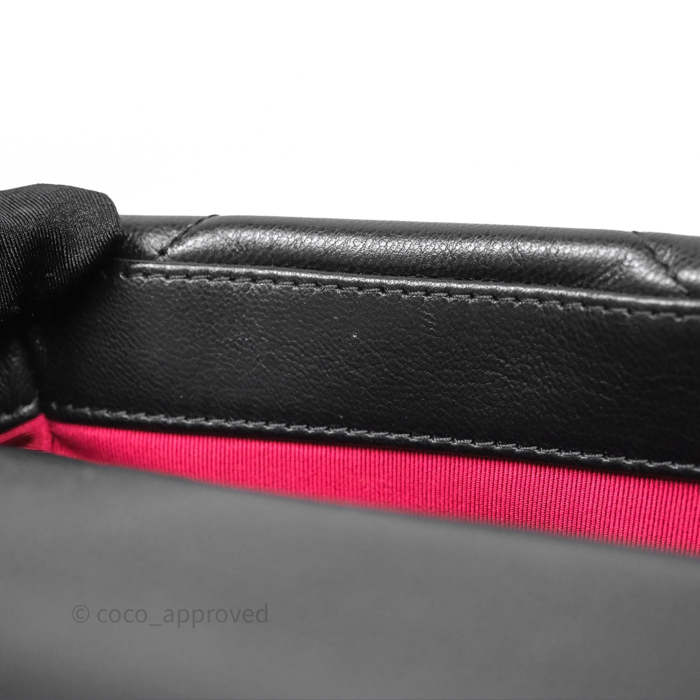 Chanel 19 Small Black Goatskin Mixed Hardware