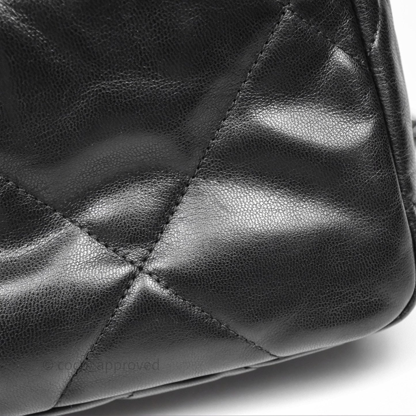 Chanel 19 Small Black Goatskin Mixed Hardware