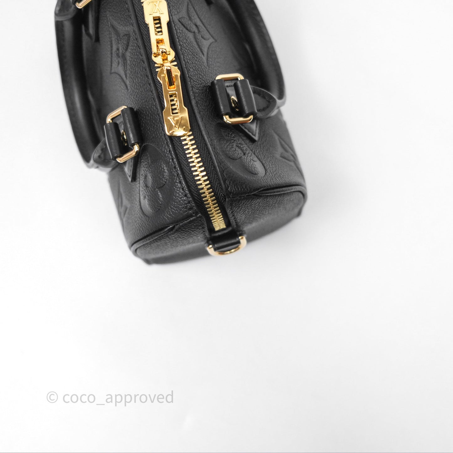 Louis Vuitton Speedy Bandoulière 20 Monogram Empreinte Black