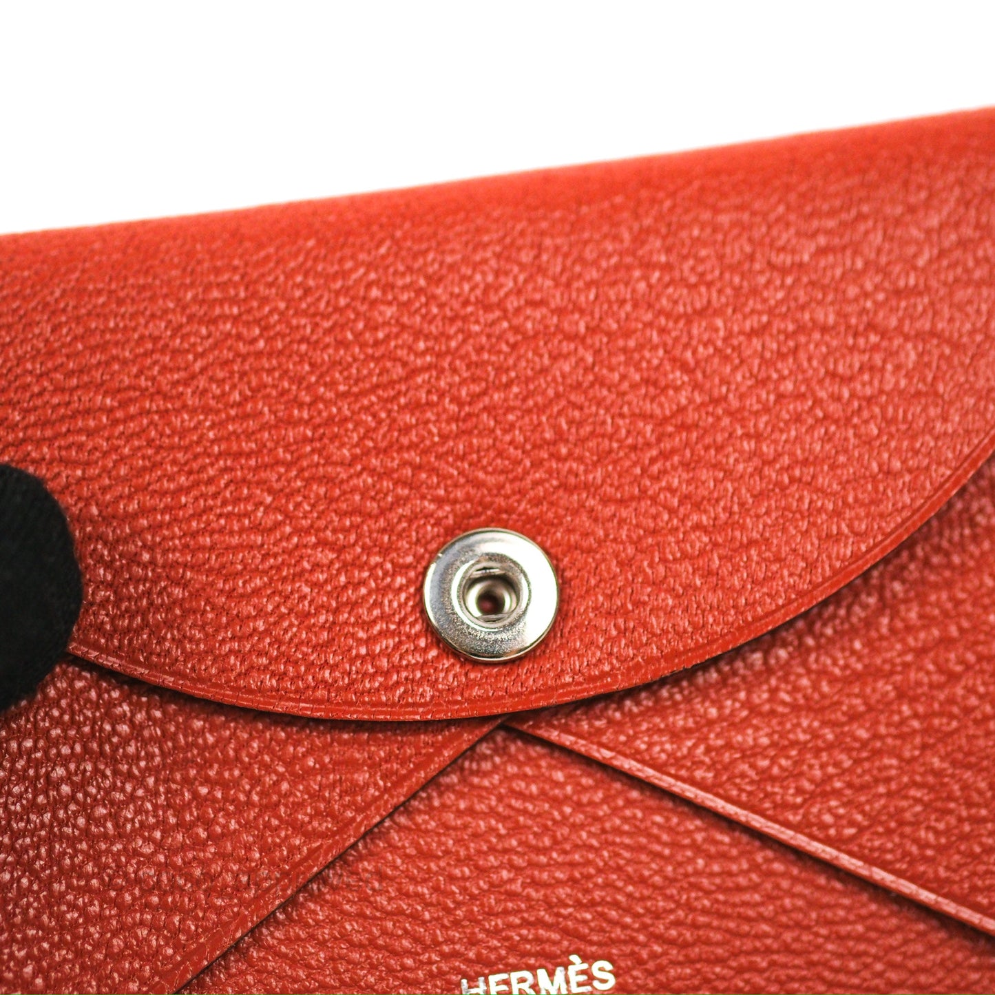 Hermès Calvi Duo Compact Card Holder Cuivre Chevre Mysore