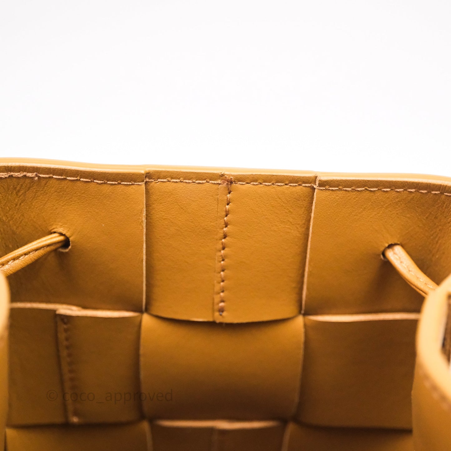 Bottega Veneta Small Cassette Bucket Brown Lambskin Bag