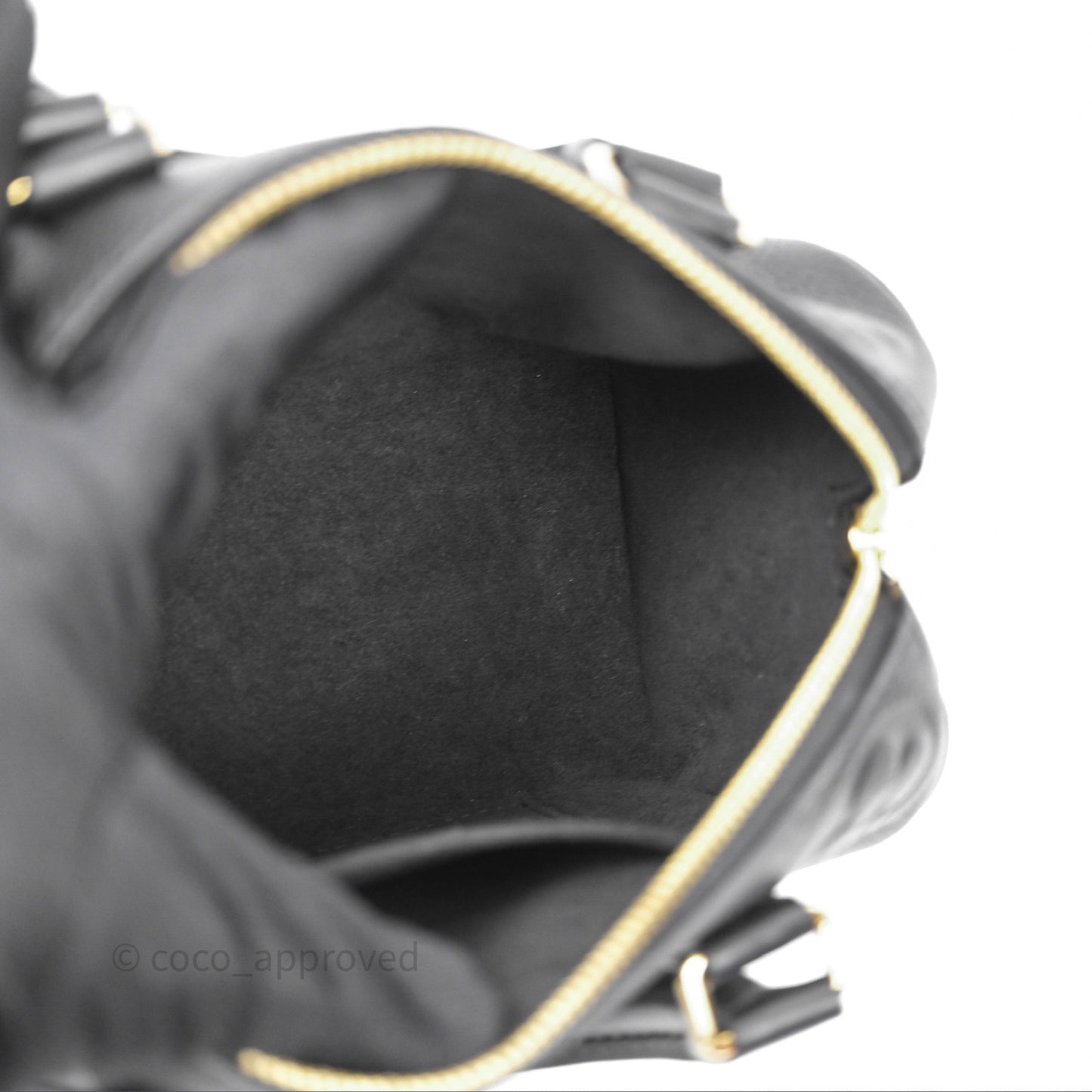 Louis Vuitton Speedy Bandoulière 20 Monogram Empreinte Black