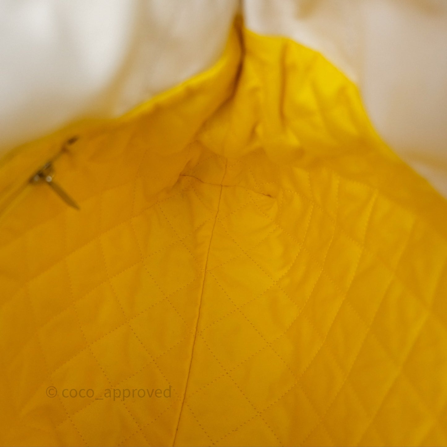 Chanel 22 Small Patent Gradient Calfskin White Yellow