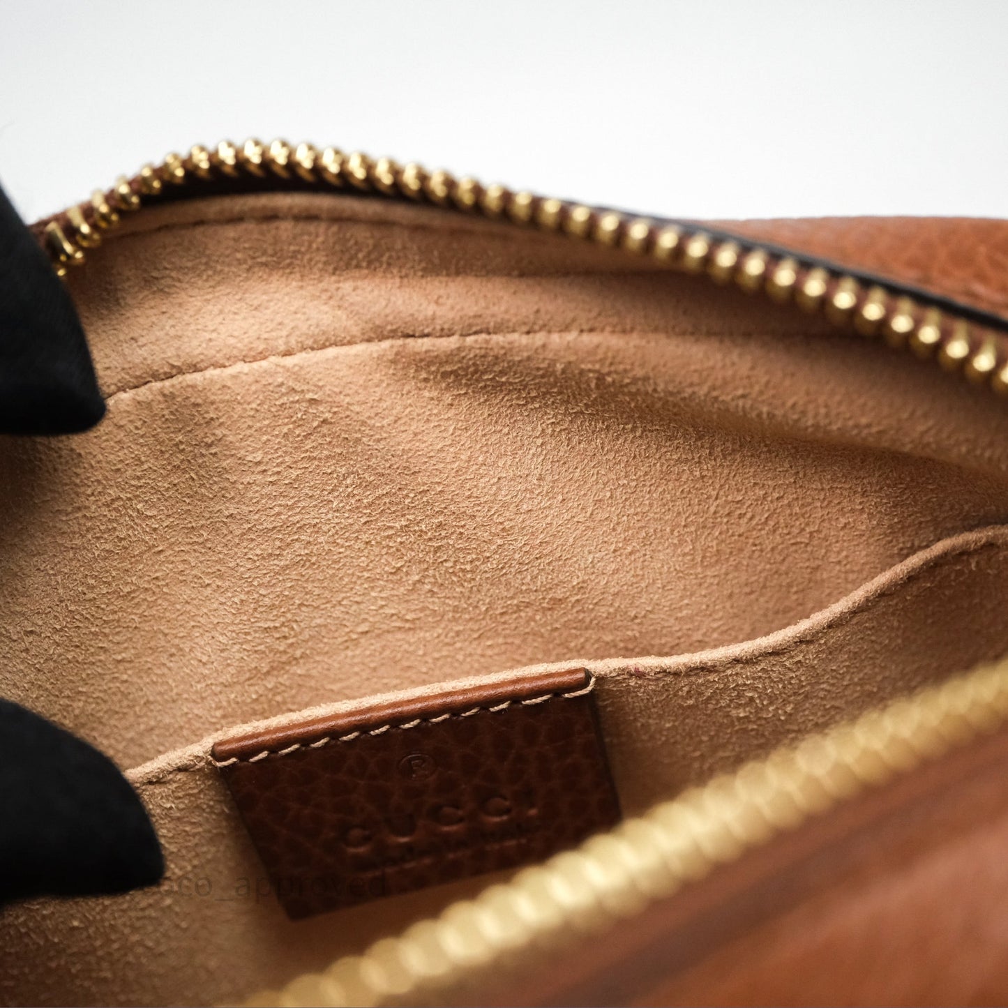 Gucci Ophidia Jacquard Denim Mini Bag Gold Hardware