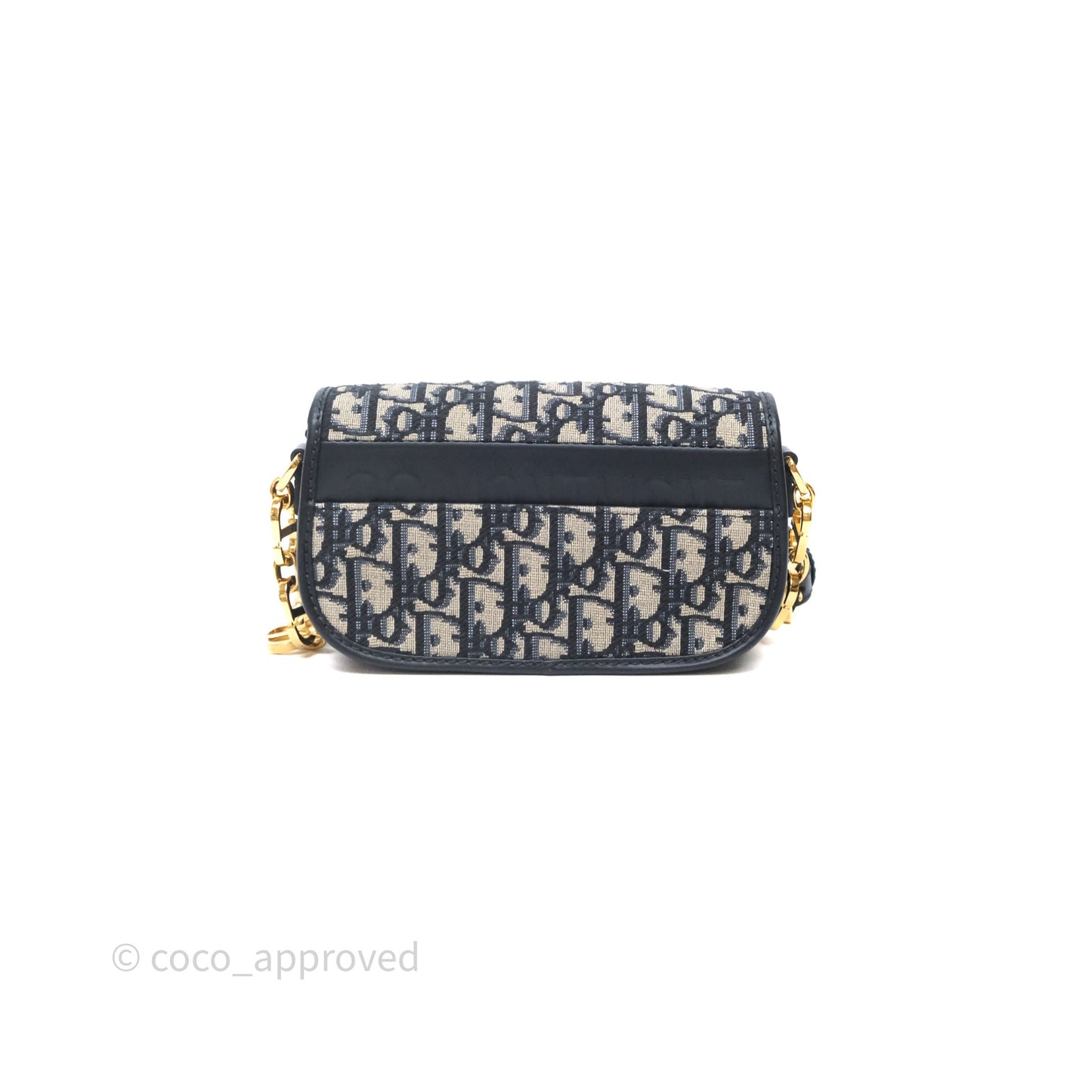 Christian Dior 30 Montaigne Avenue Bag Blue Dior Oblique Jacquard