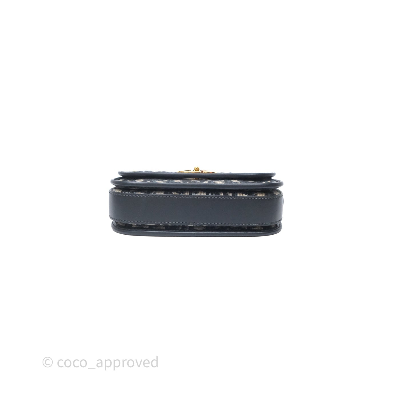 Christian Dior 30 Montaigne Avenue Bag Blue Dior Oblique Jacquard