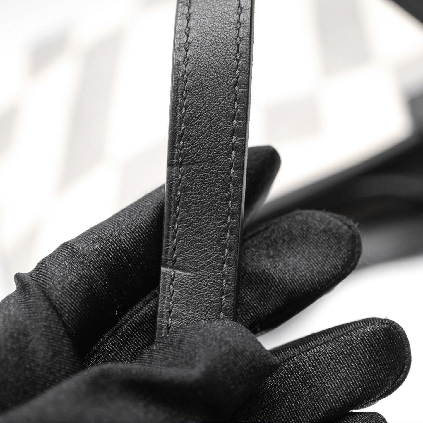 Hermès Cabas H En Biais 27 Noir 89 Swift/Canvas