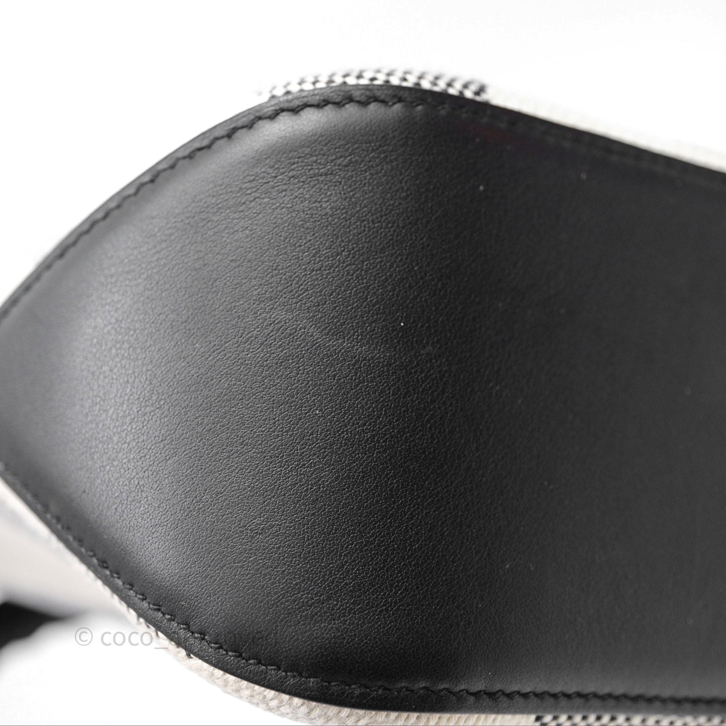 Hermès Cabas H En Biais 27 Noir 89 Swift/Canvas