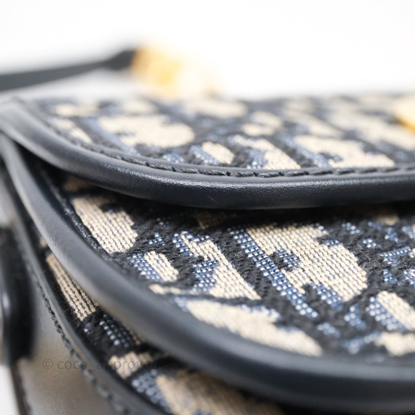 Christian Dior 30 Montaigne Avenue Bag Blue Dior Oblique Jacquard