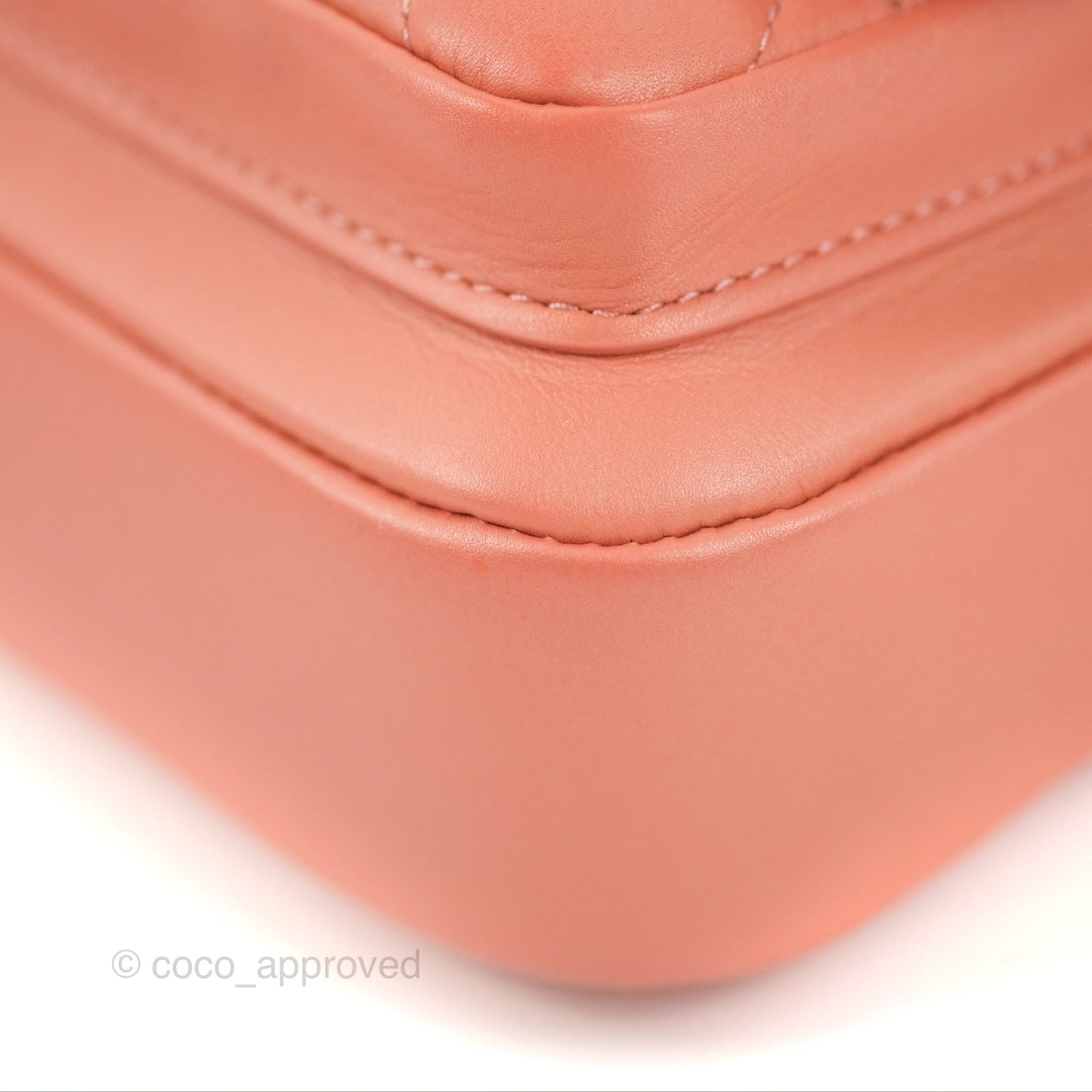 Chanel Day Trip Quilted Small Pink Lambskin Aged Gold Hardware