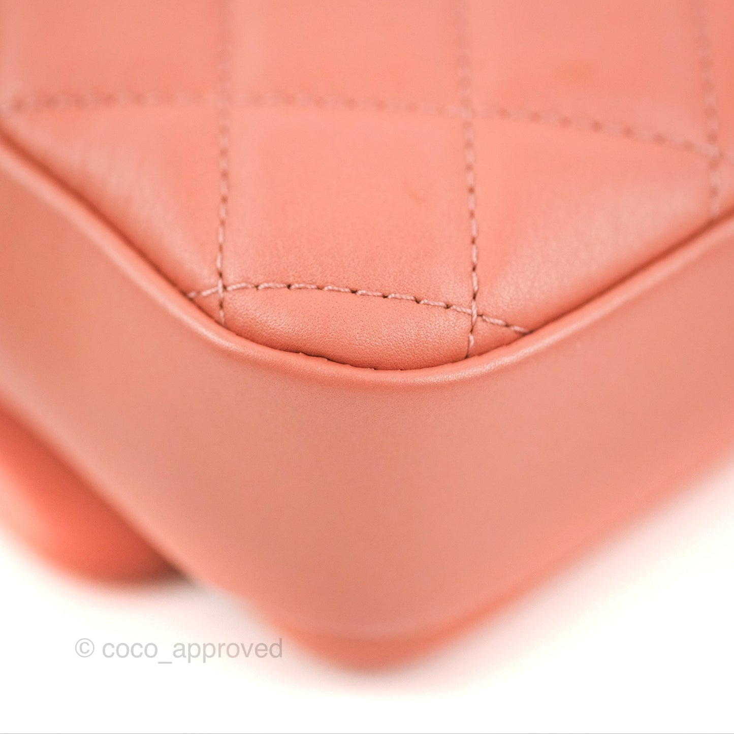 Chanel Day Trip Quilted Small Pink Lambskin Aged Gold Hardware