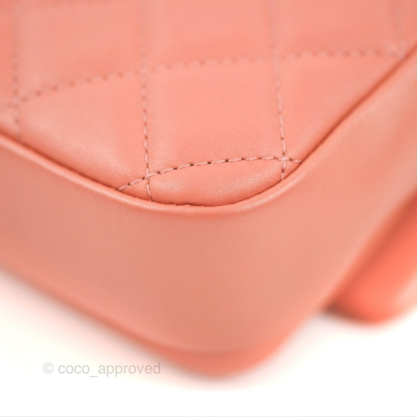 Chanel Day Trip Quilted Small Pink Lambskin Aged Gold Hardware