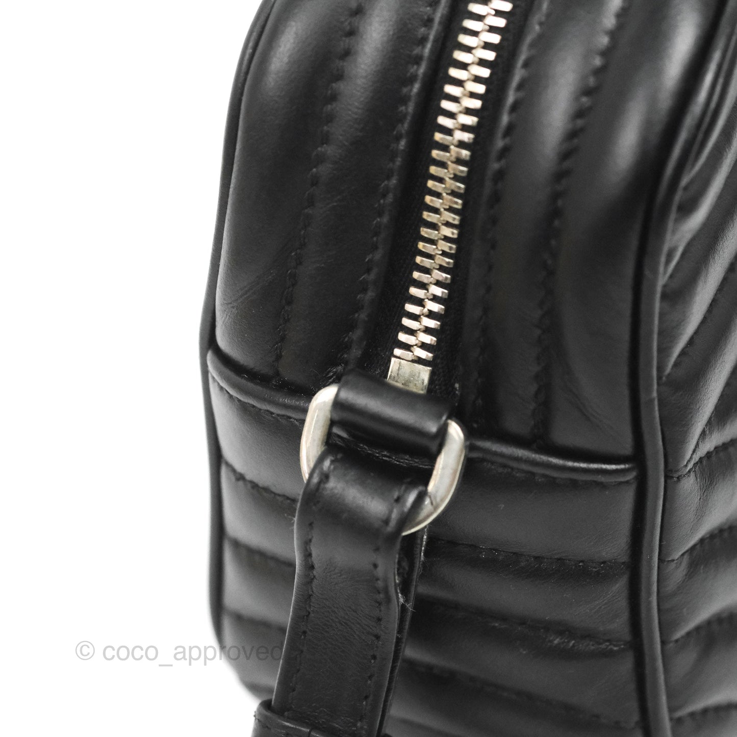 Prada Diagramme Shoulder Bag Black Calfskin