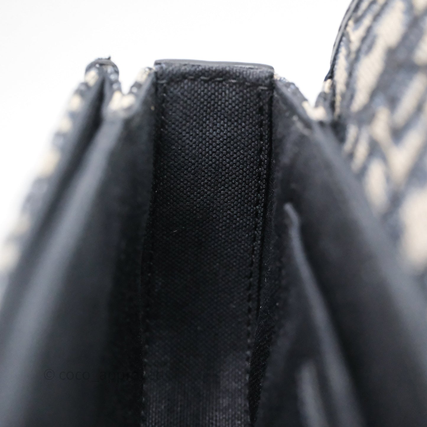 Christian Dior 30 Montaigne Avenue Bag Blue Dior Oblique Jacquard