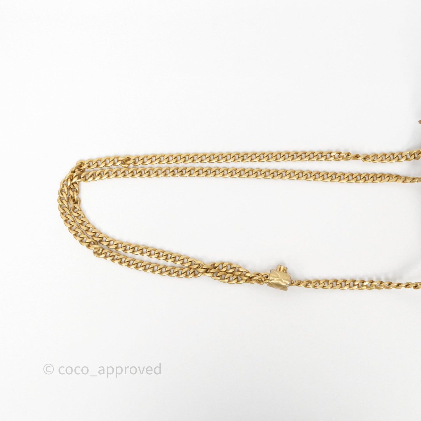 Chanel All Slide Vanity with Adjustable Chain Dark Beige Lambskin Aged Gold Hardware