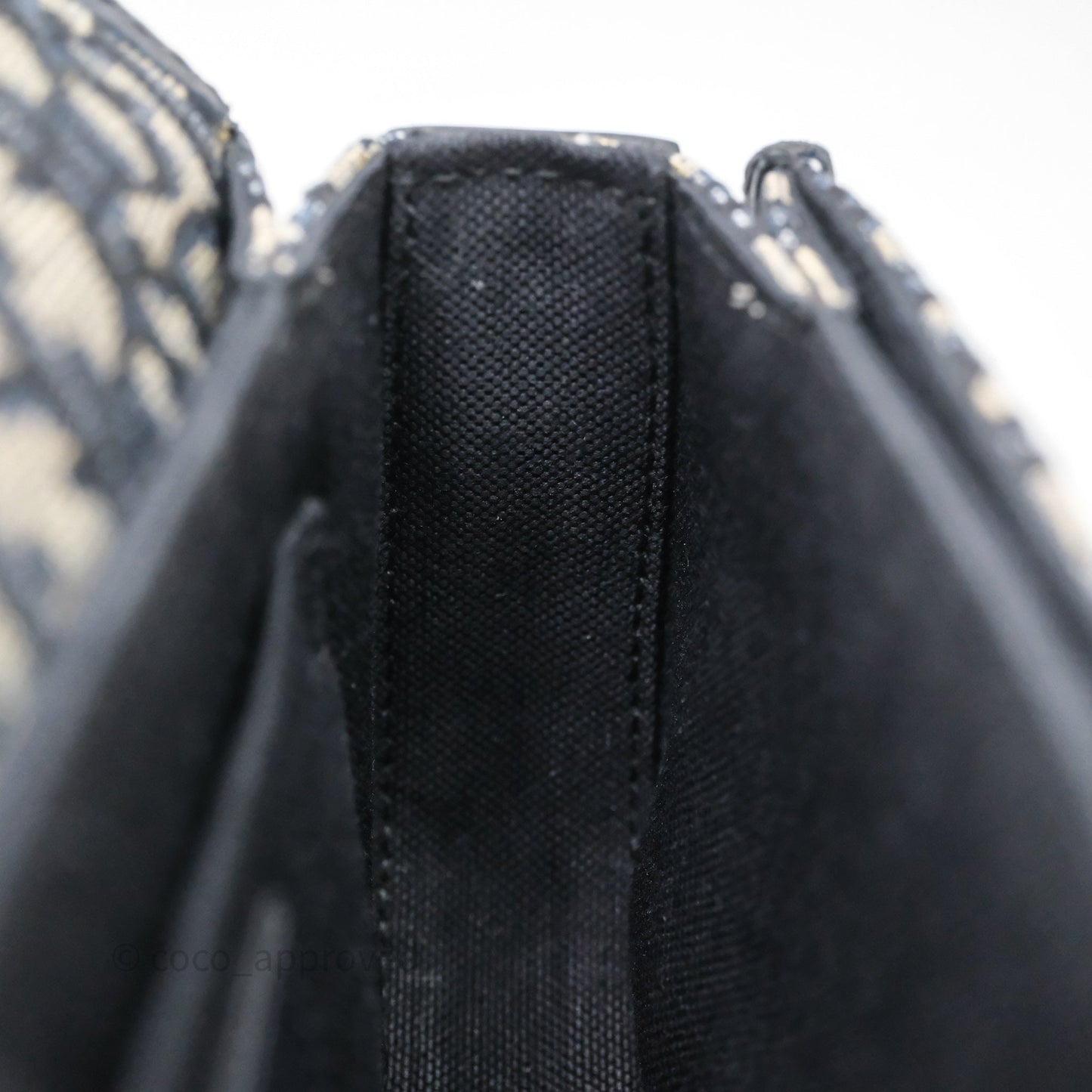 Christian Dior 30 Montaigne Avenue Bag Blue Dior Oblique Jacquard