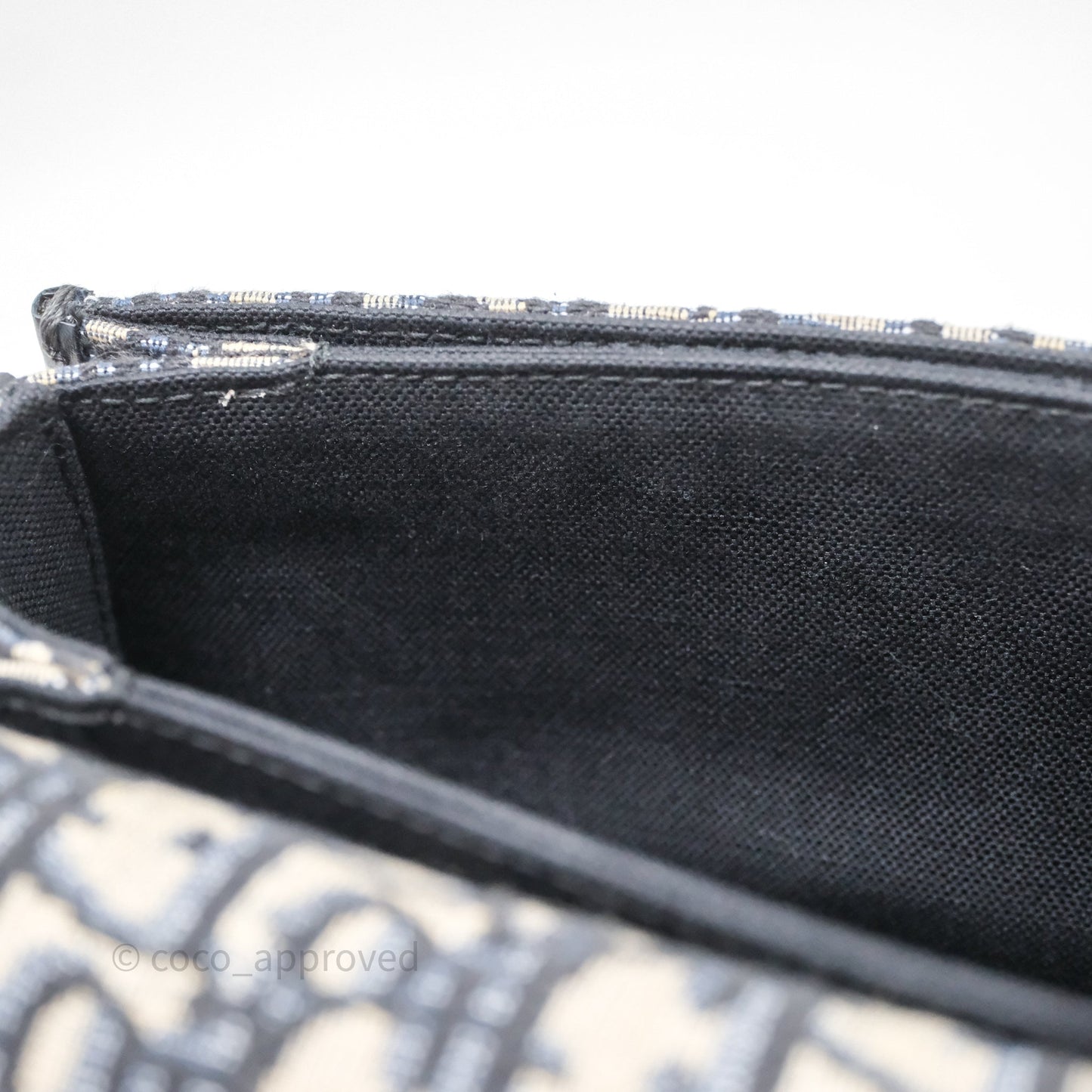 Christian Dior 30 Montaigne Avenue Bag Blue Dior Oblique Jacquard
