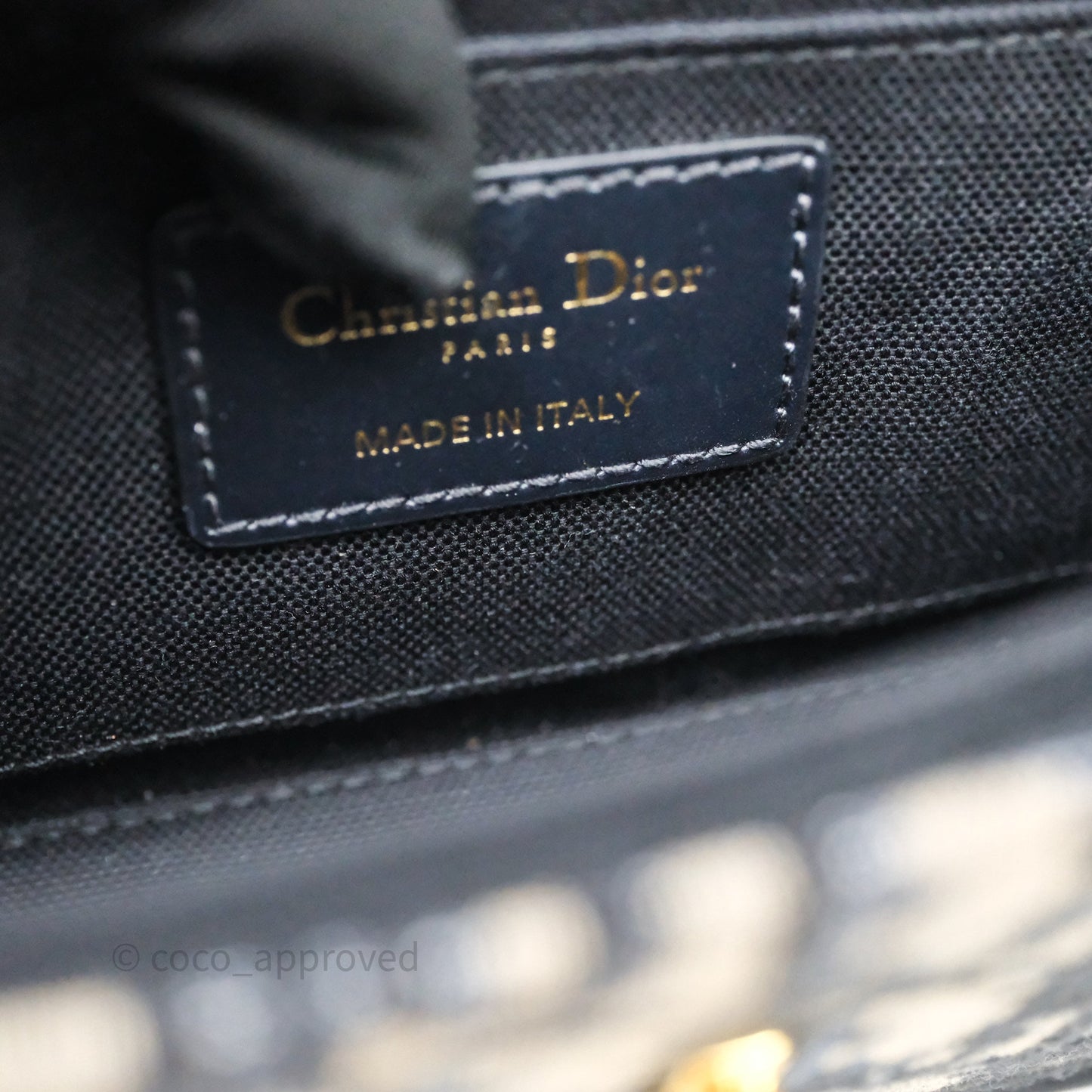 Christian Dior 30 Montaigne Avenue Bag Blue Dior Oblique Jacquard