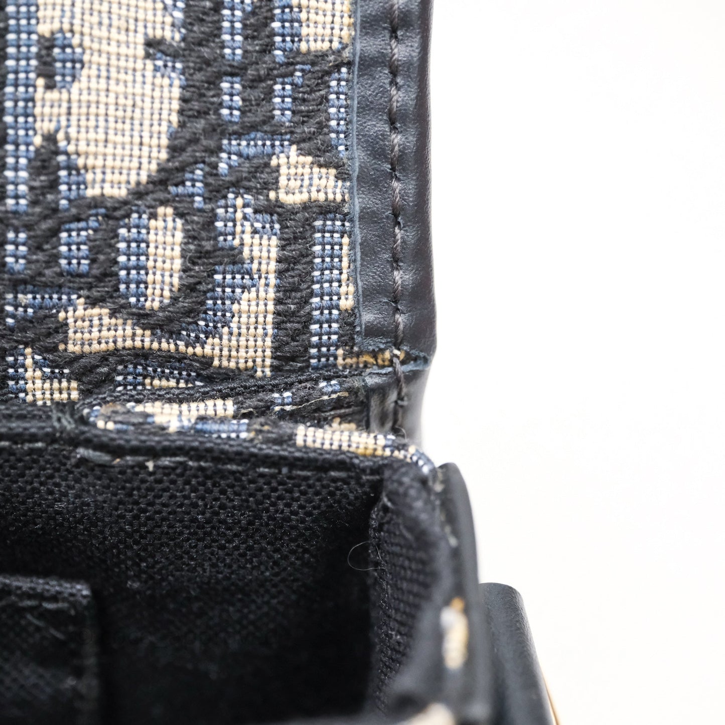 Christian Dior 30 Montaigne Avenue Bag Blue Dior Oblique Jacquard