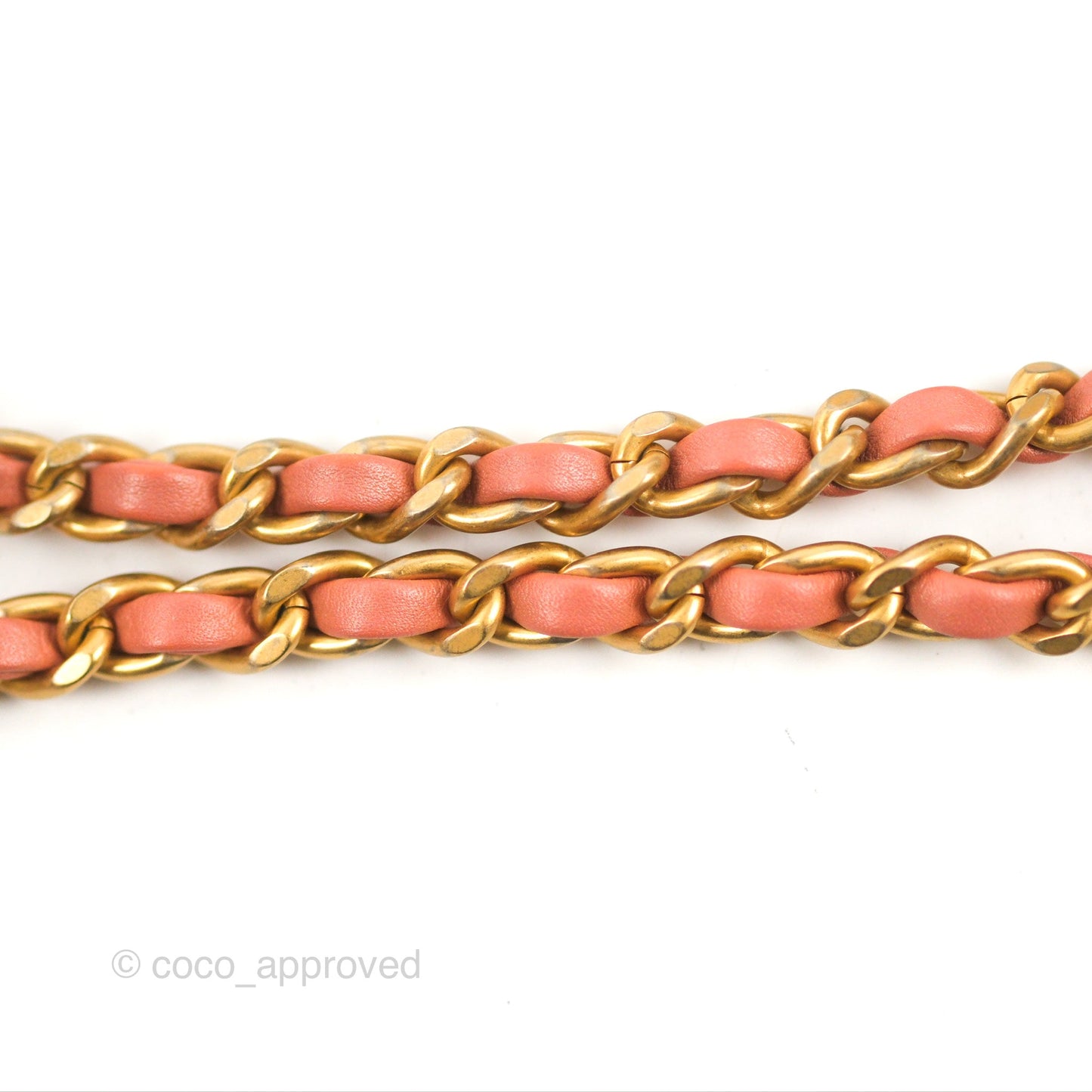 Chanel Day Trip Quilted Small Pink Lambskin Aged Gold Hardware
