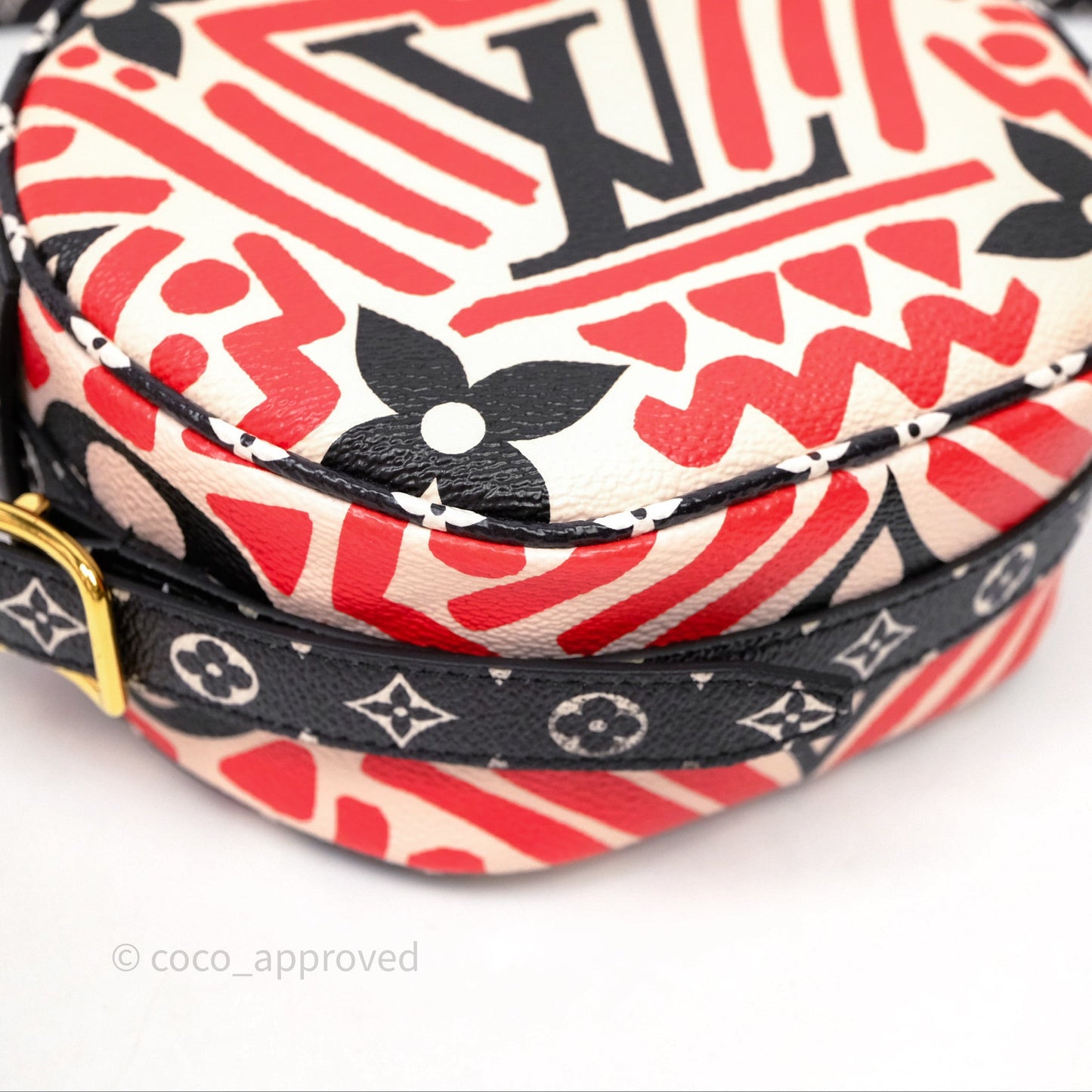 Louis Vuitton Giant Crafty Boite Chapeau Souple Monogram Shoulder Bag