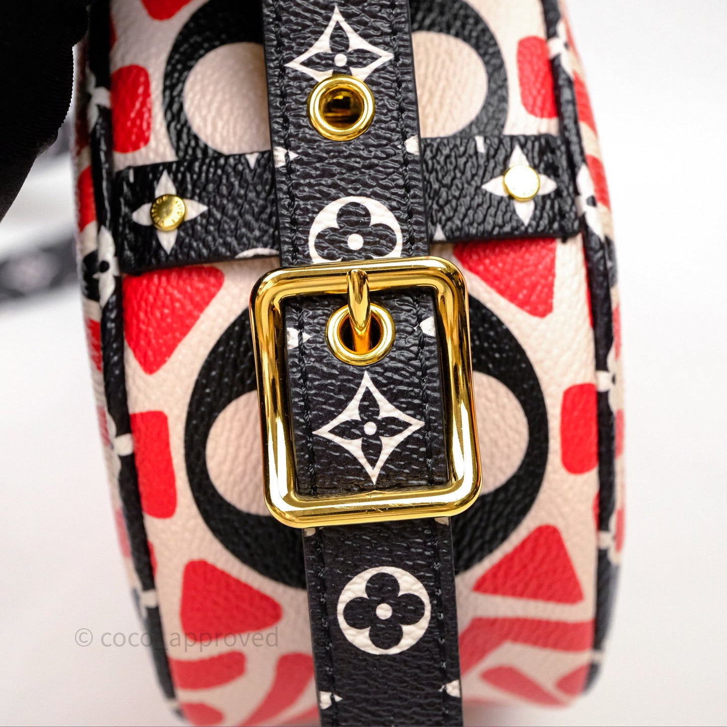 Louis Vuitton Giant Crafty Boite Chapeau Souple Monogram Shoulder Bag