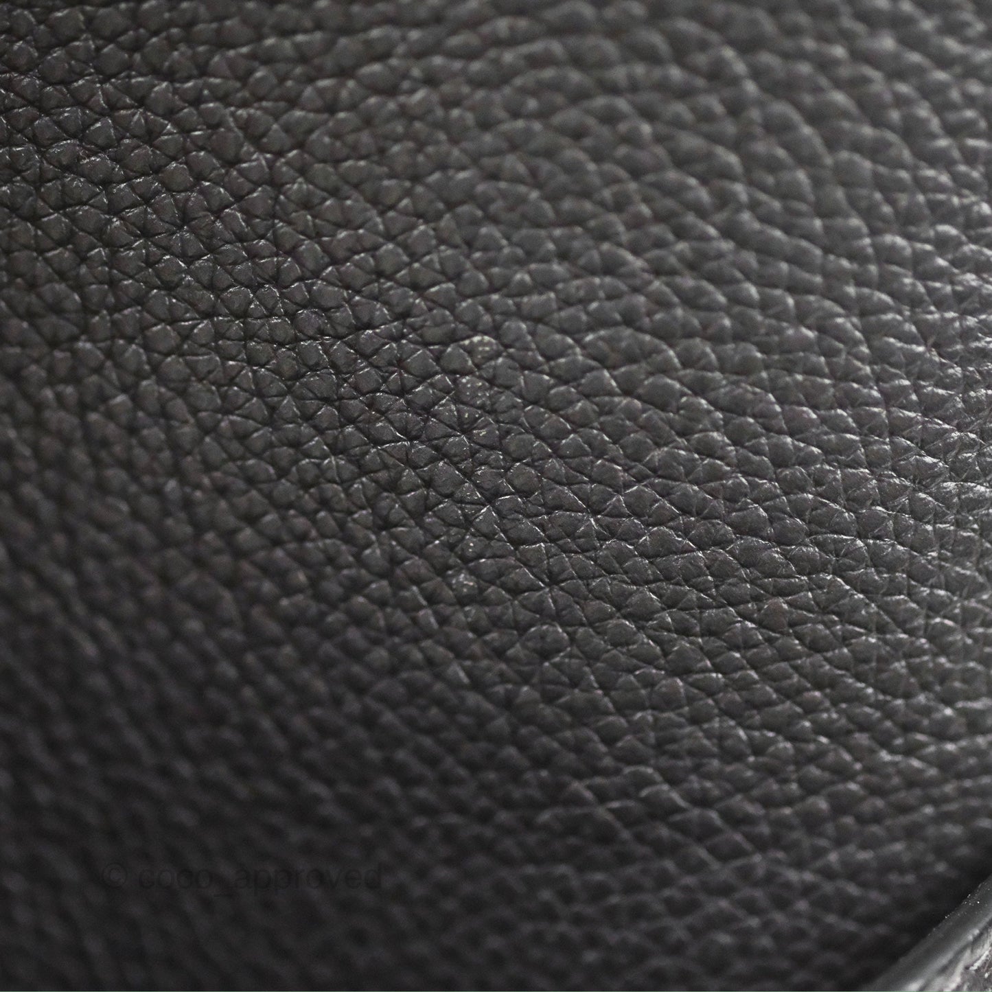 Celine Sangle Bucket Bag Grained Calfskin Dark Grey