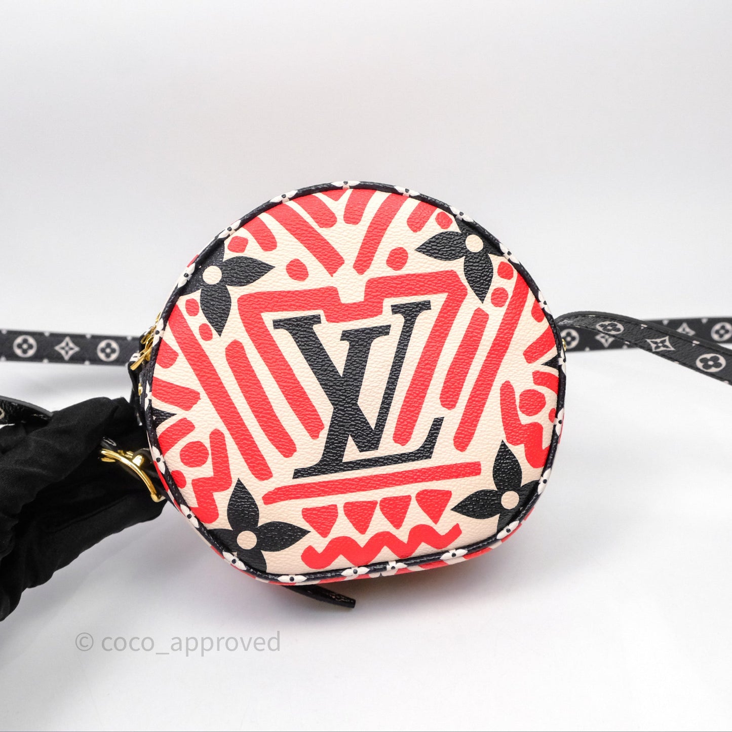 Louis Vuitton Giant Crafty Boite Chapeau Souple Monogram Shoulder Bag