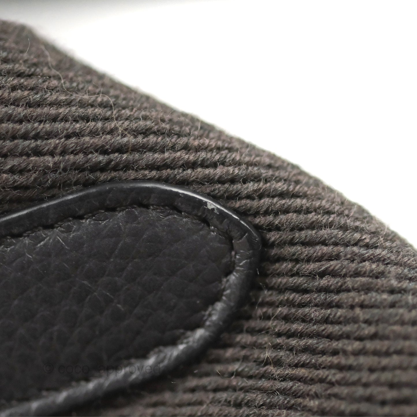 Celine Sangle Bucket Bag Grained Calfskin Dark Grey