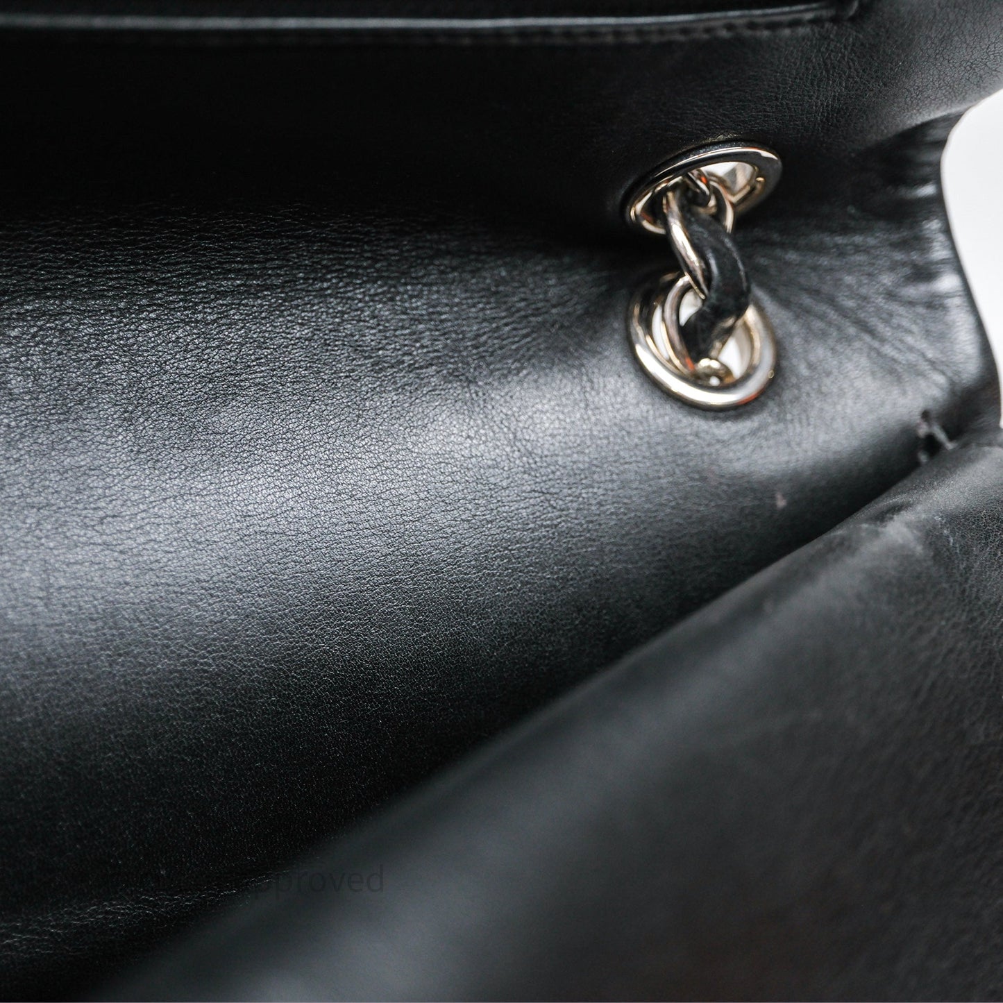 Chanel 228 Reissue Flap Quilted Black Calfskin Silver Hardware