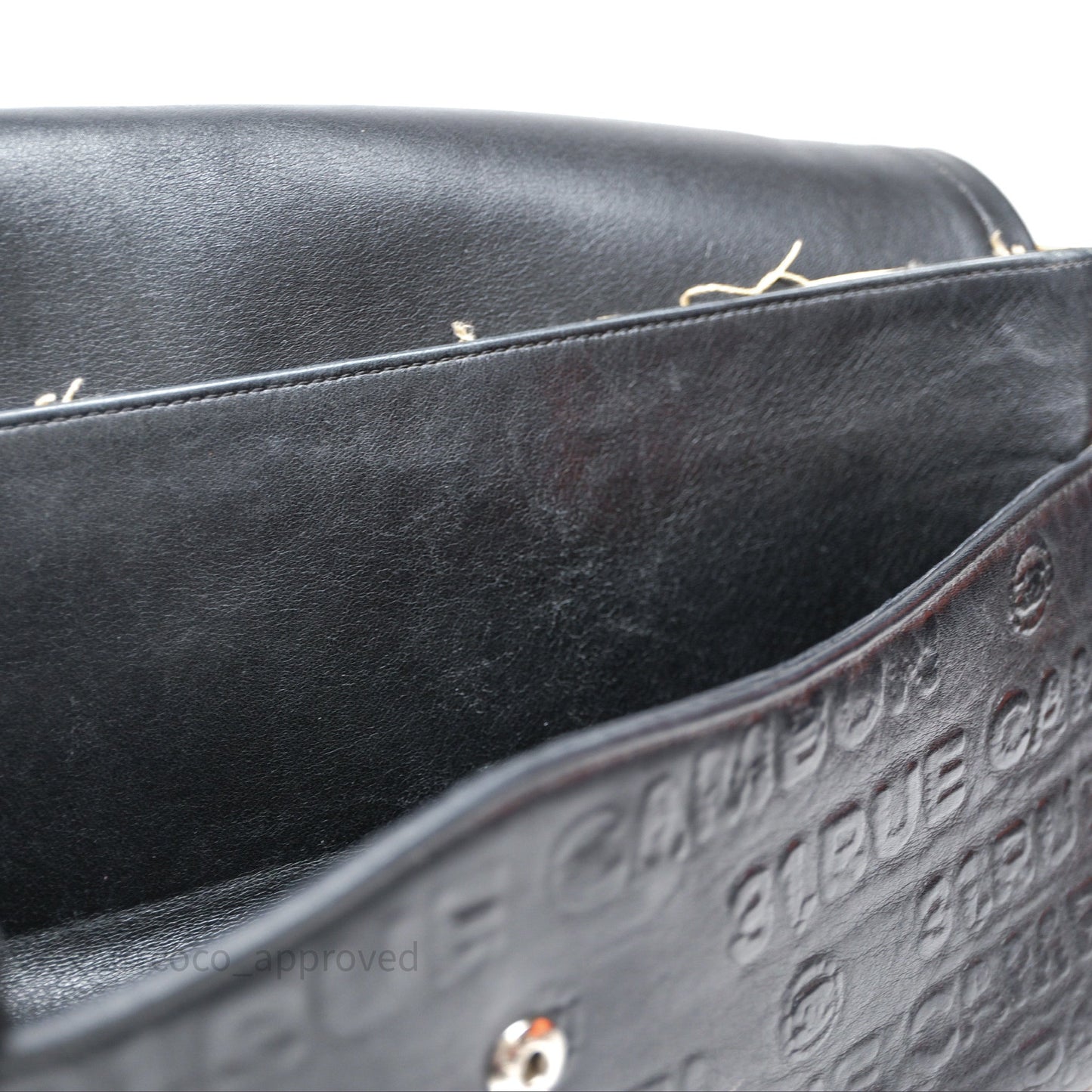 Chanel 228 Reissue Flap Quilted Black Calfskin Silver Hardware