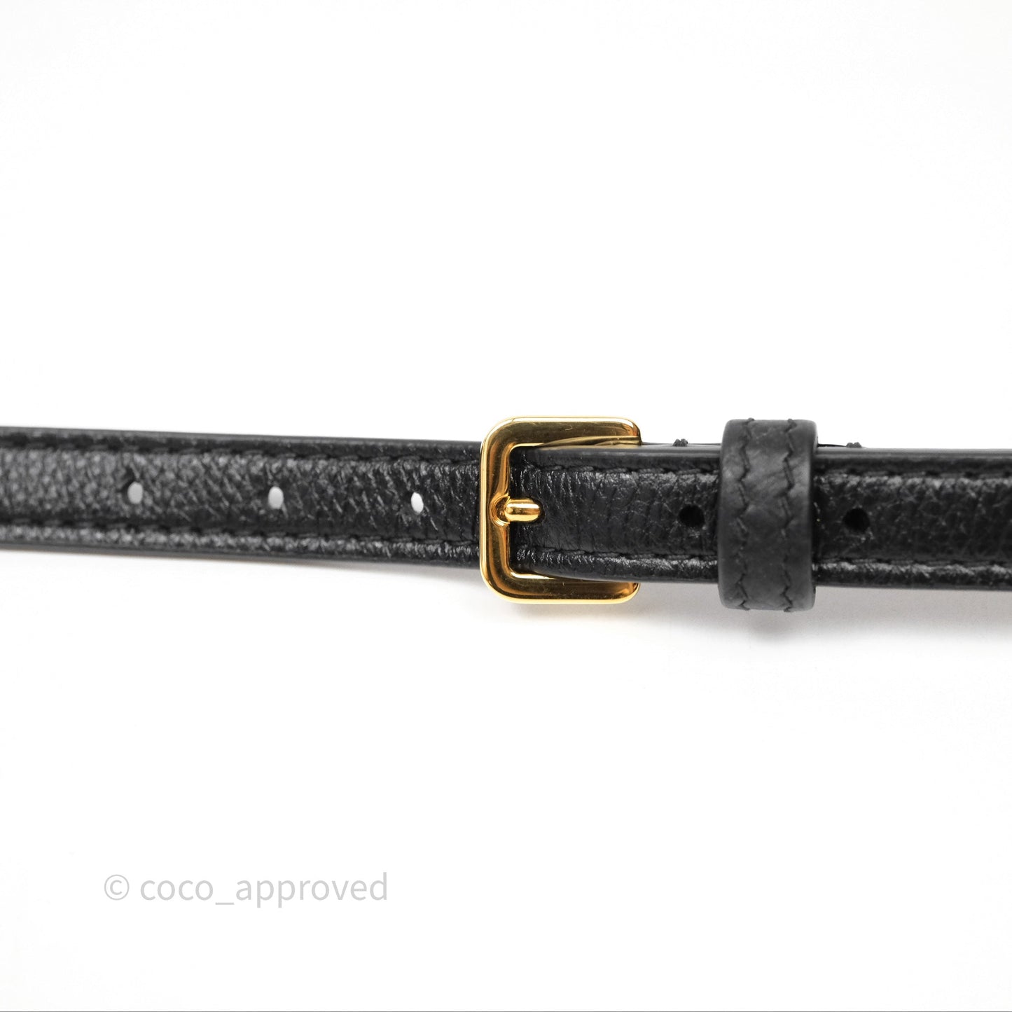 Christian Dior Caro Pouch with Chain Black Cannage Calfskin