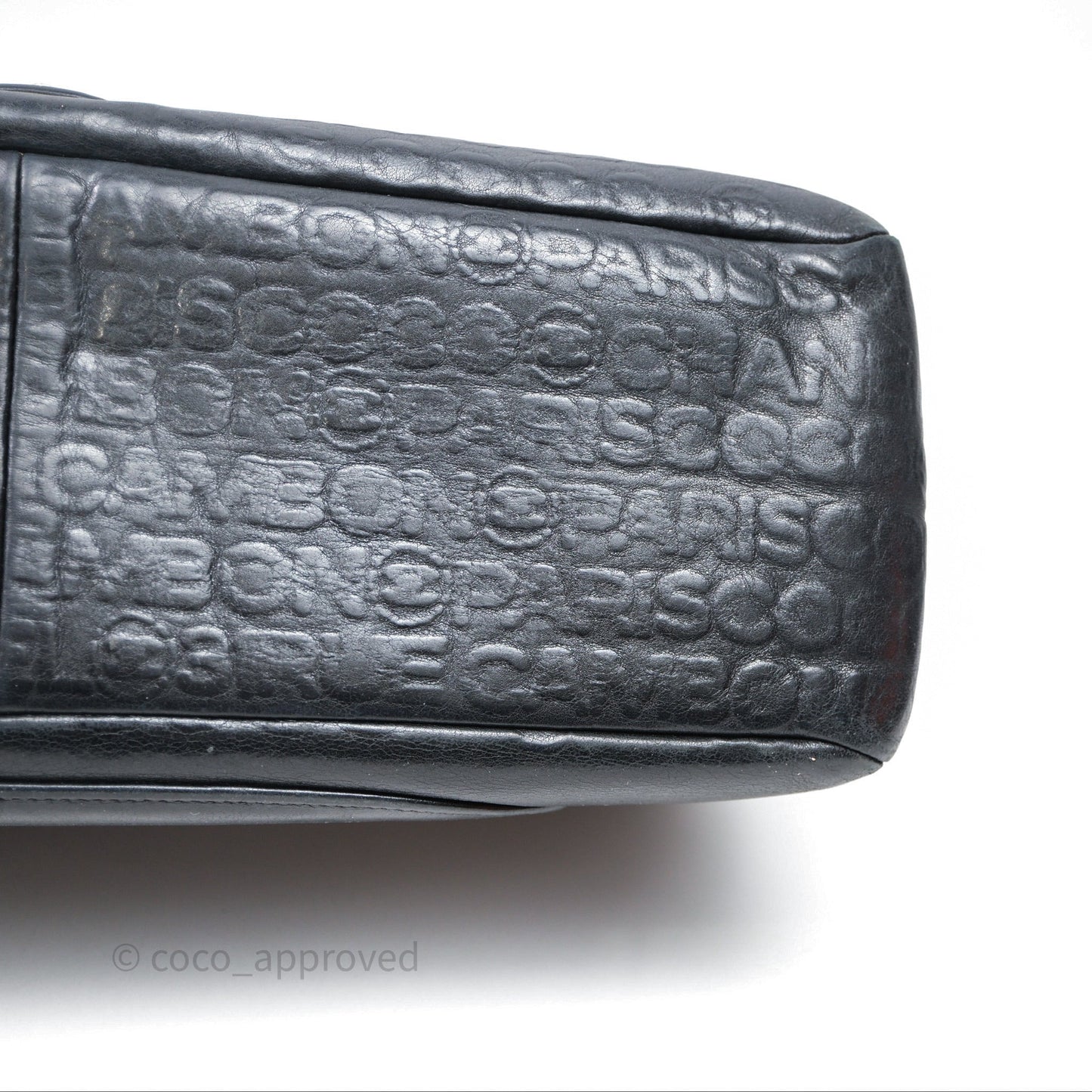 Chanel 228 Reissue Flap Quilted Black Calfskin Silver Hardware