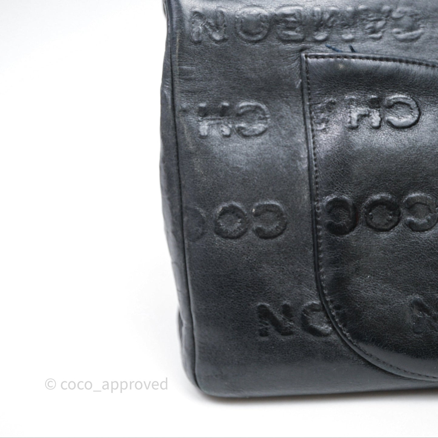 Chanel 228 Reissue Flap Quilted Black Calfskin Silver Hardware