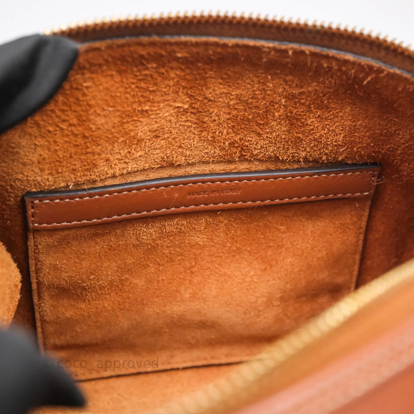 Celine Small Brown Boston Cuir Triomphe Tan Smooth Calfskin Bag