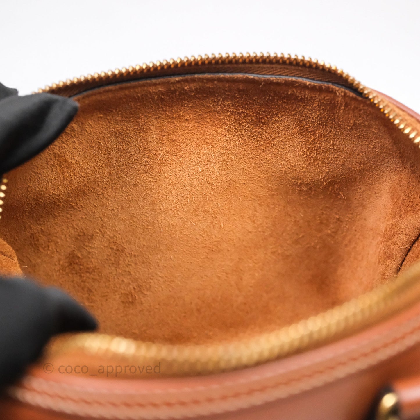 Celine Small Brown Boston Cuir Triomphe Tan Smooth Calfskin Bag