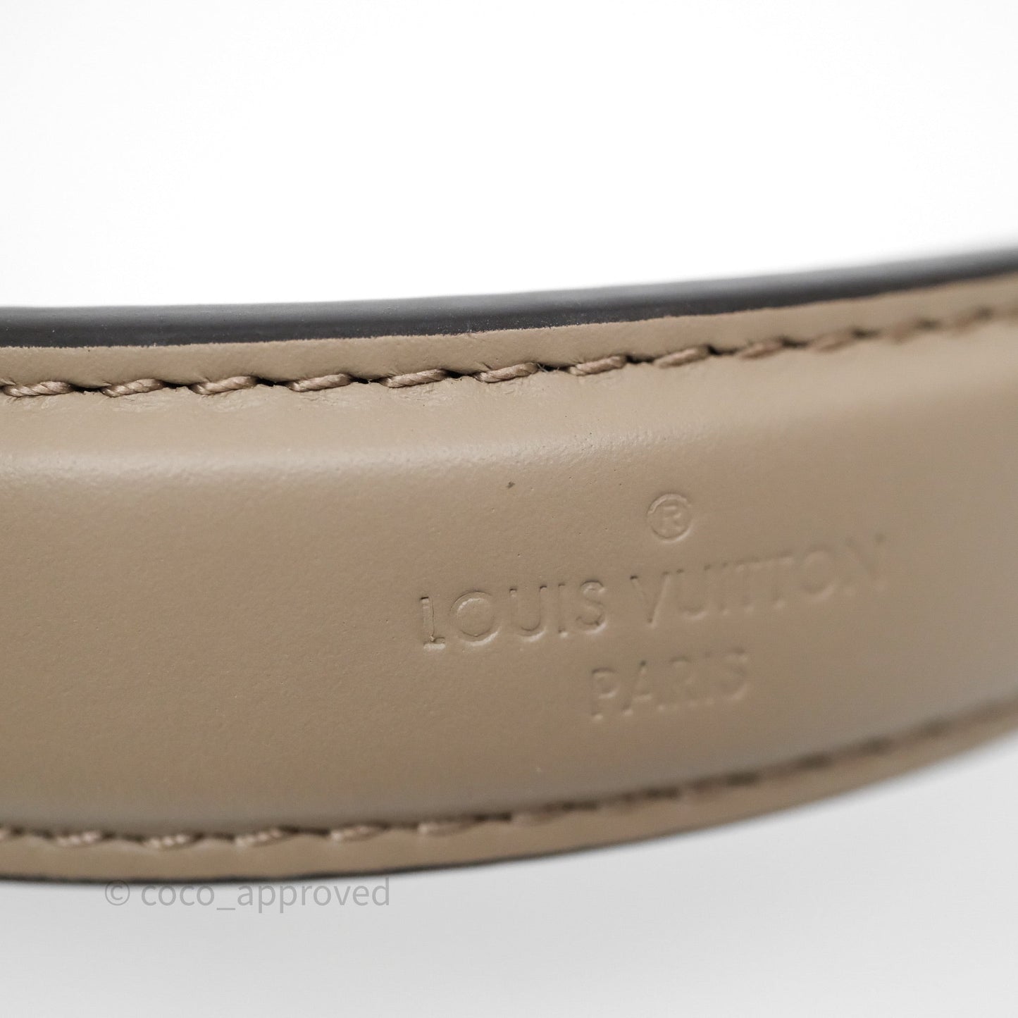 Louis Vuitton NéoNoé MM Dove /Cream Monogram Empreinte Leather