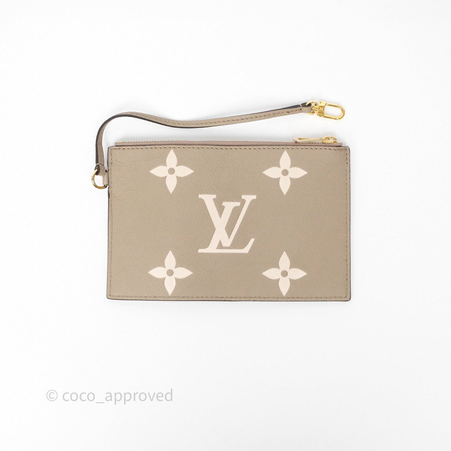 Louis Vuitton NéoNoé MM Dove /Cream Monogram Empreinte Leather