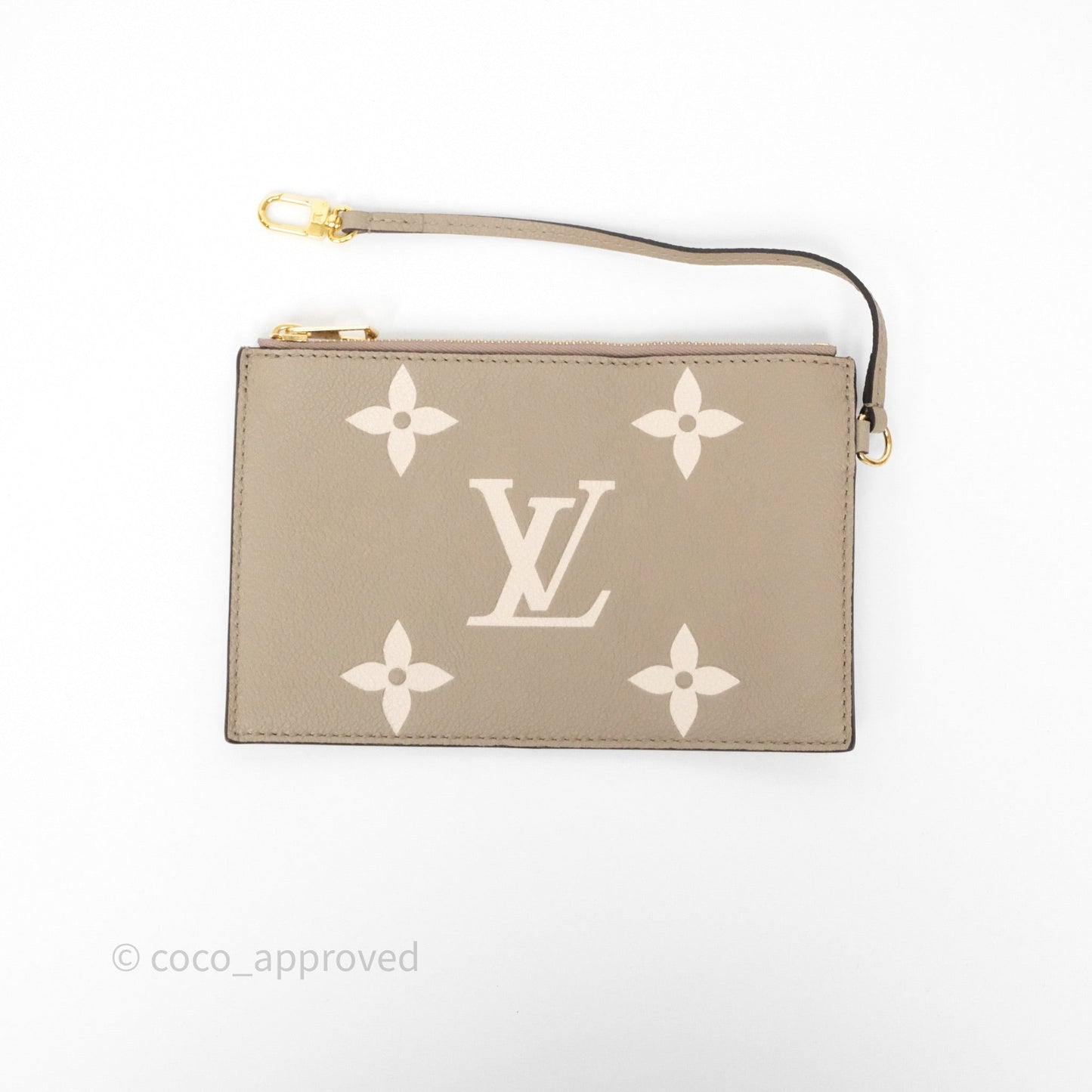 Louis Vuitton NéoNoé MM Dove /Cream Monogram Empreinte Leather