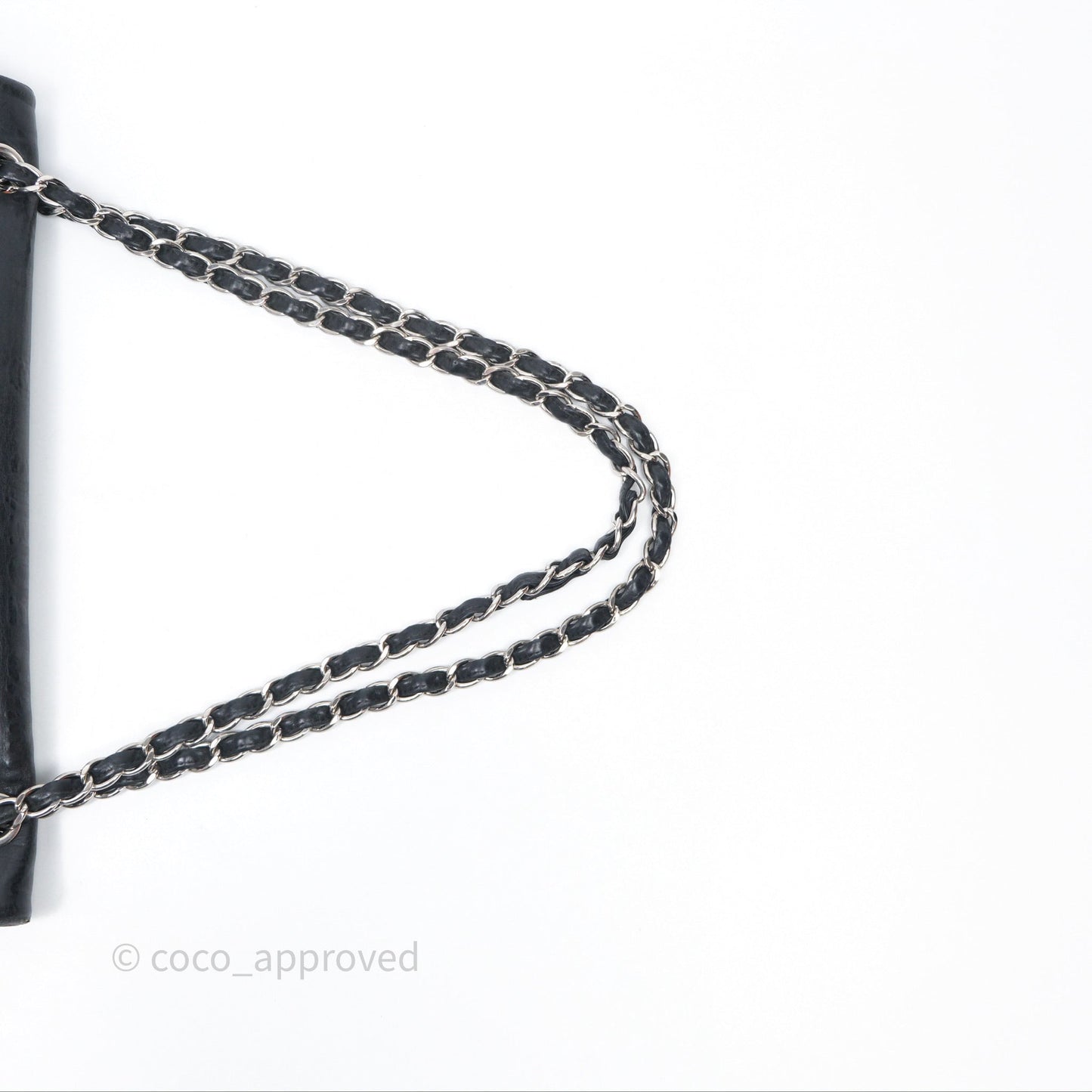 Chanel 228 Reissue Flap Quilted Black Calfskin Silver Hardware