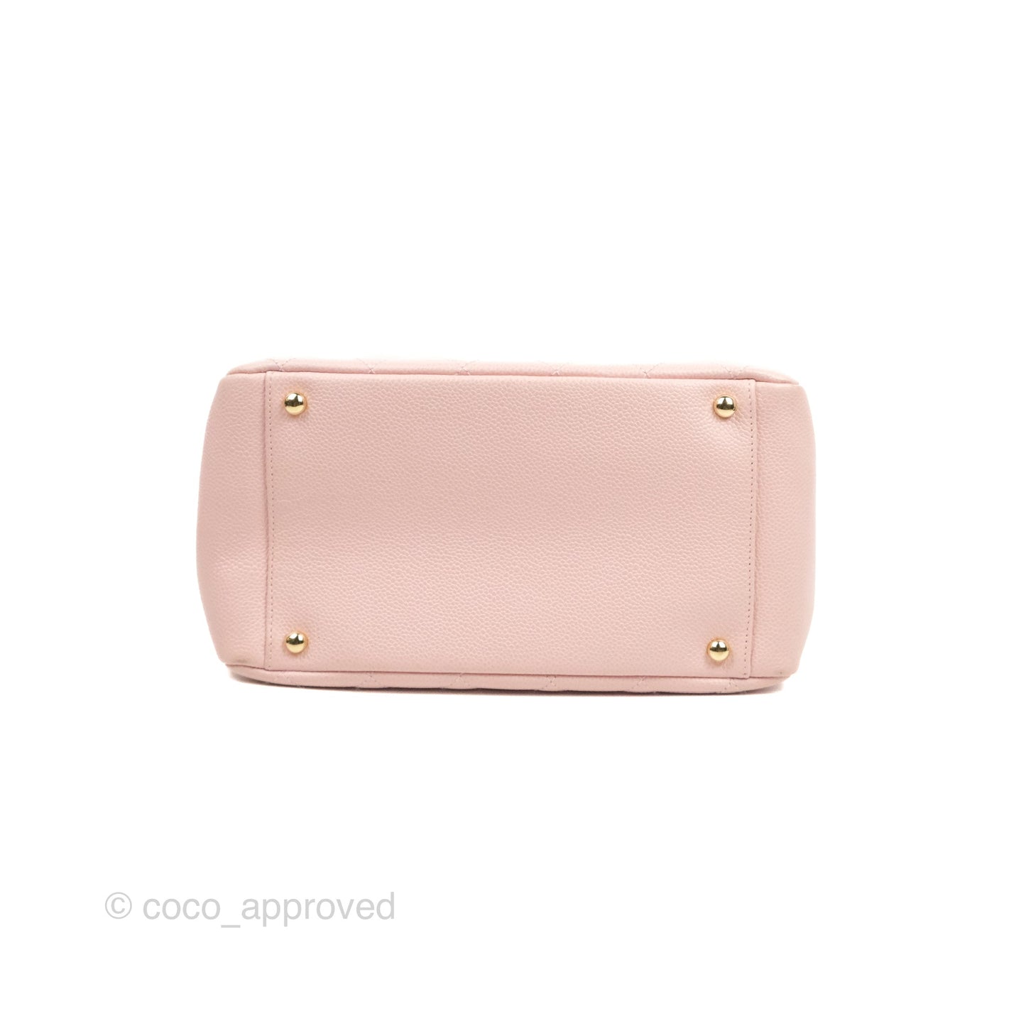 Chanel PTT Petite Timeless Shopping Tote Bag Pink Caviar Gold Hardware