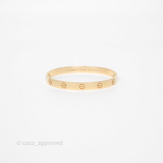 Cartier Love Bracelet Rose Gold