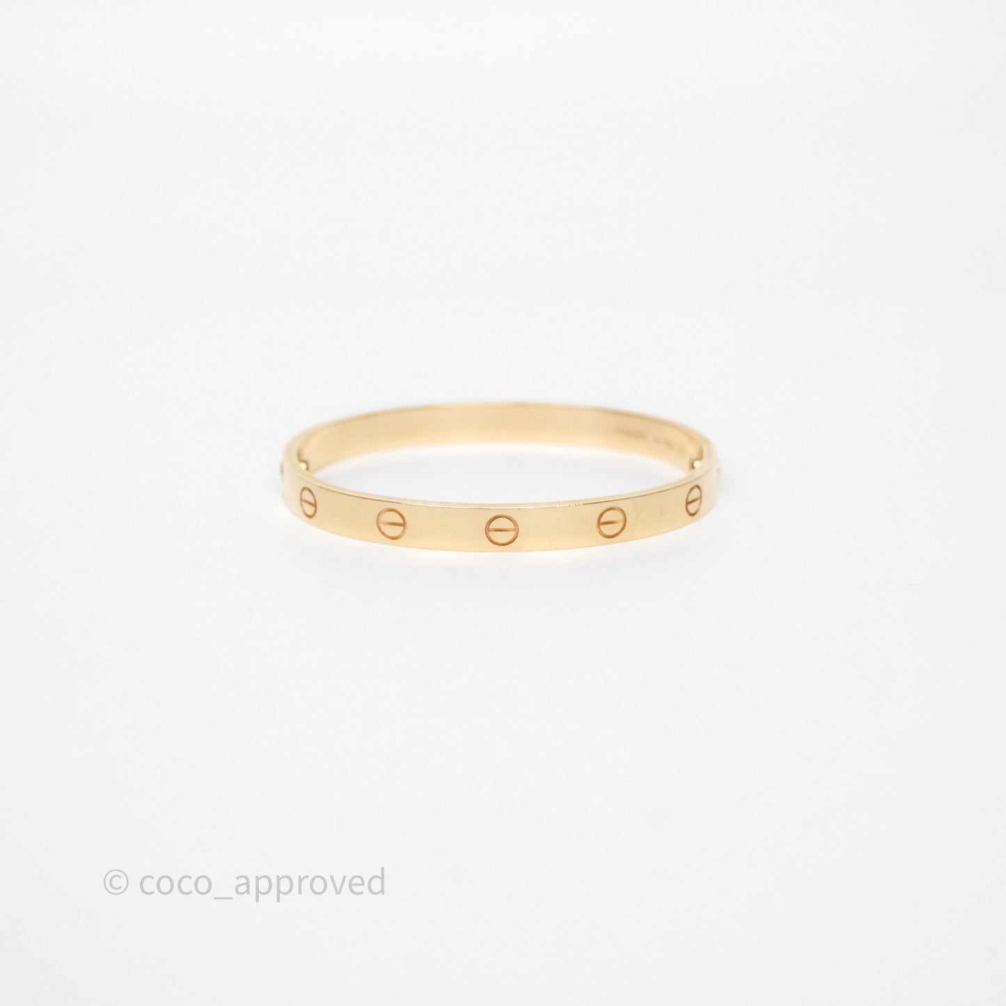 Cartier Love Bracelet Rose Gold