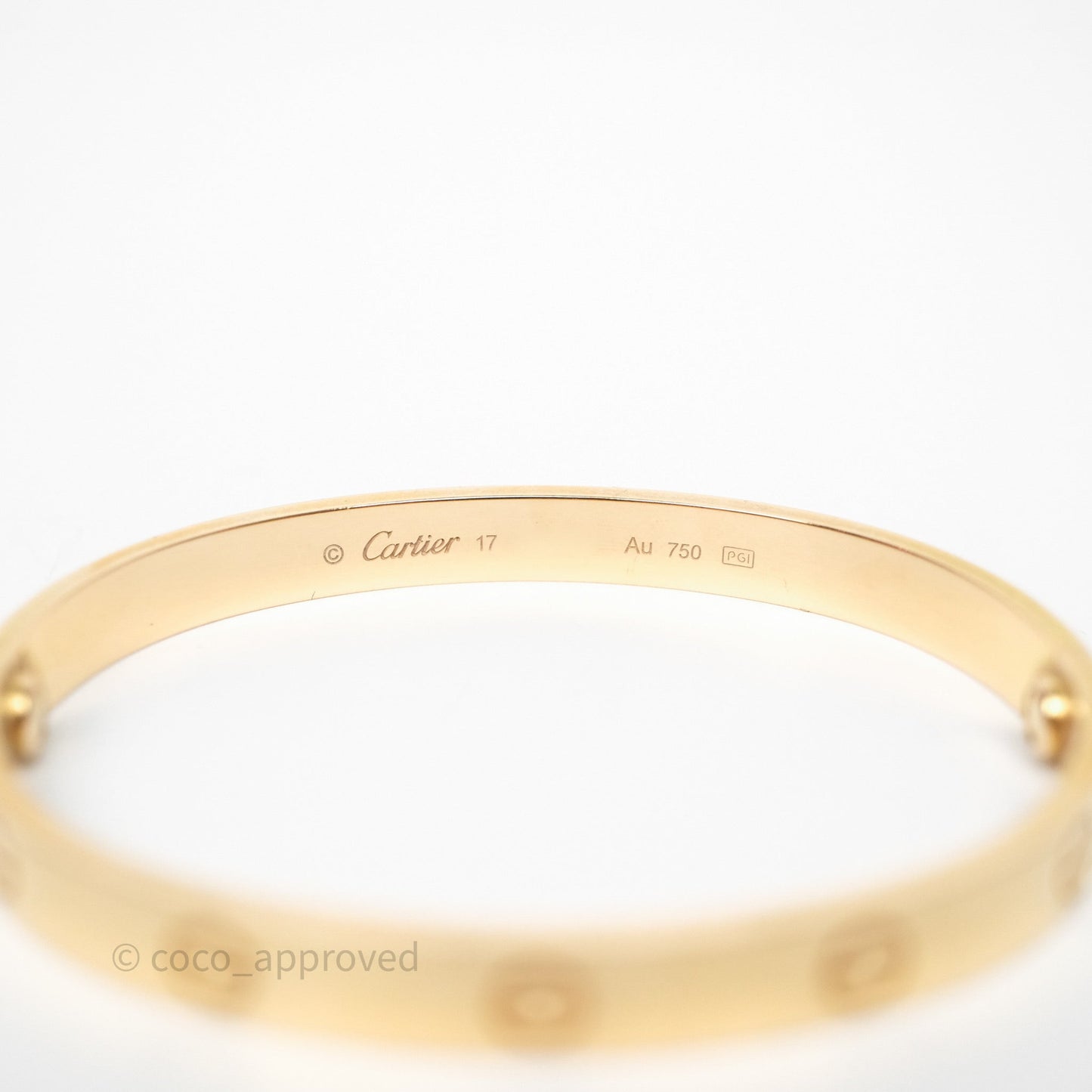 Cartier Love Bracelet Rose Gold